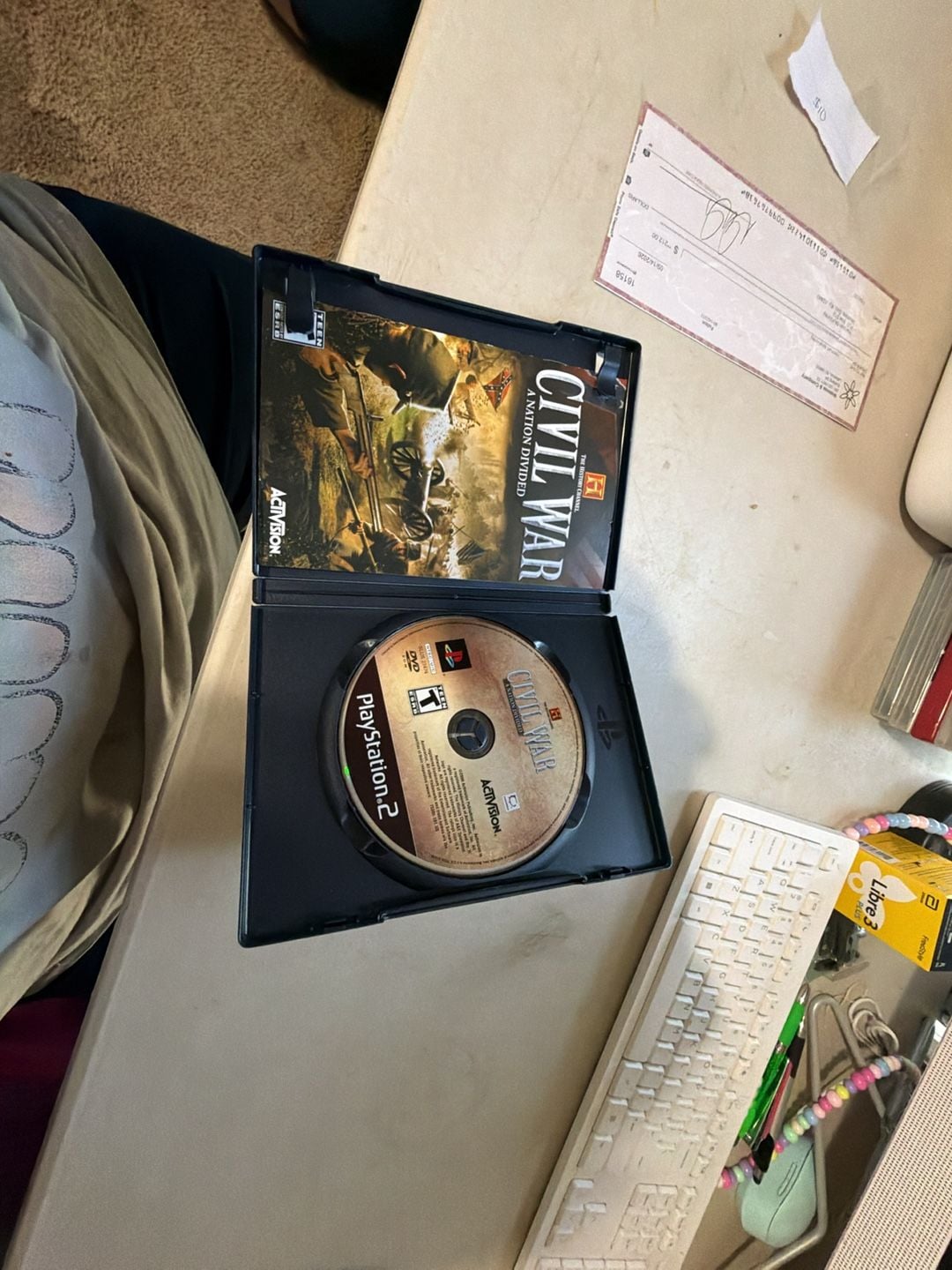 Activision The History Channel Civil War: A Nation Divided PS2 2
