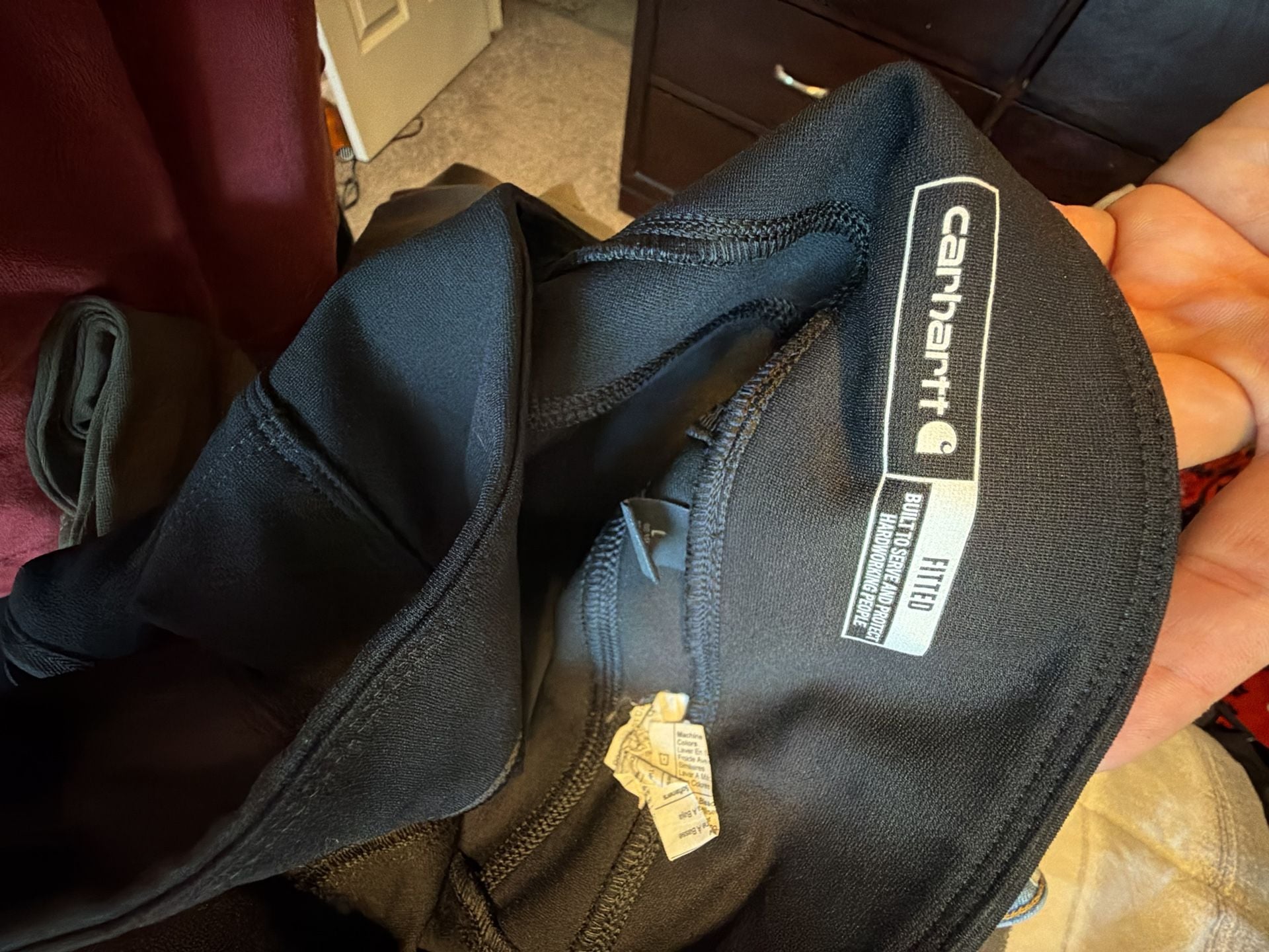 Carhartt Force Leggings Black Utility Cargo Pockets 8