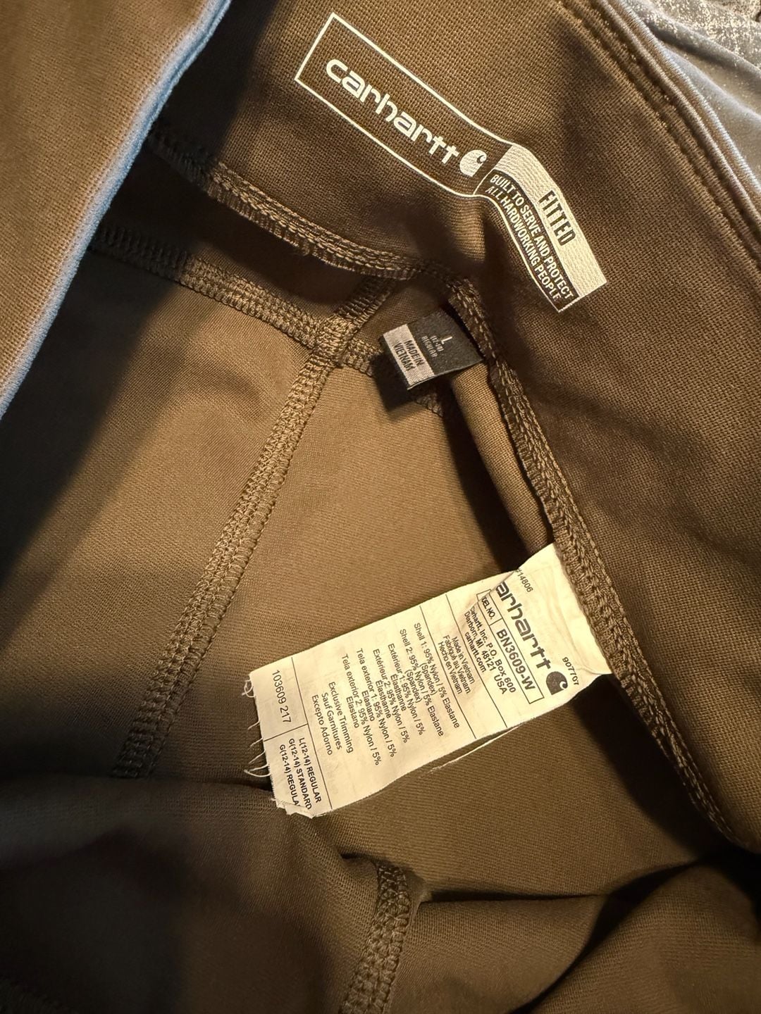 Carhartt Force Utility Legging Size L(12-14) Regular Green Cargo Pants 8
