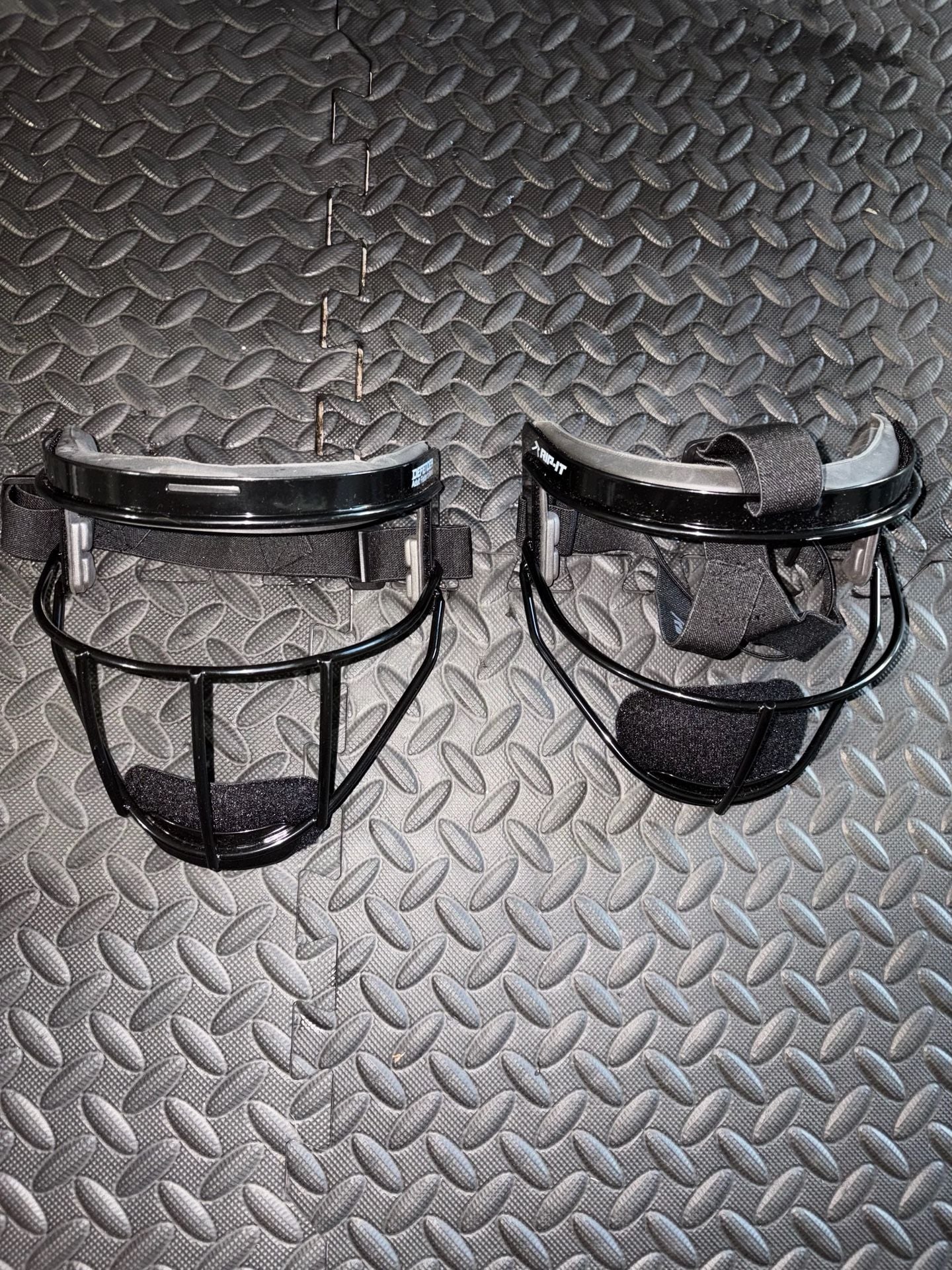 RIP-IT Defense Pro Softball Face Mask Black 1