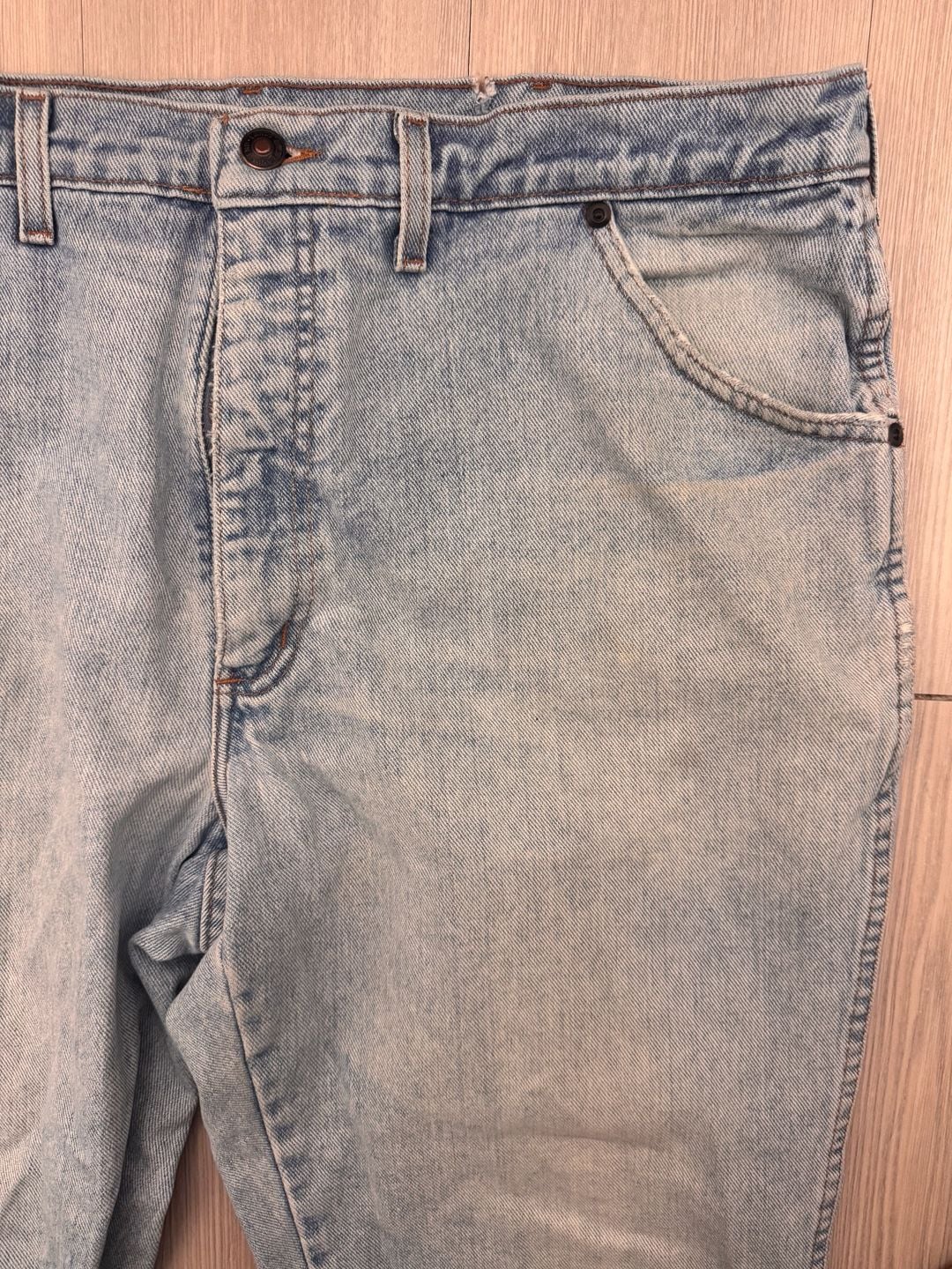 Vintage 90’s Retro Lands' End Regular Jeans Size 38 100% Cotton Made In USA 5