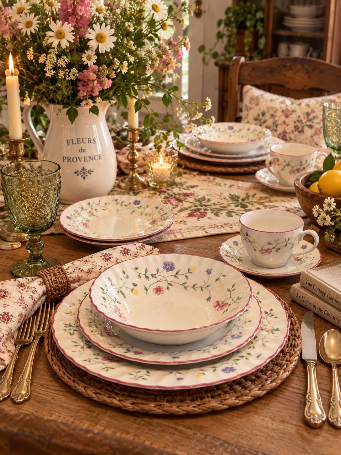Johnson Brothers Summer Chintz 20-Piece Dinnerware Set (New WITH TAGS, NEVER USED) 1