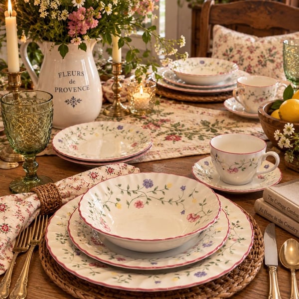 Johnson Brothers Summer Chintz 20-Piece Dinnerware Set (New WITH TAGS, NEVER USED)