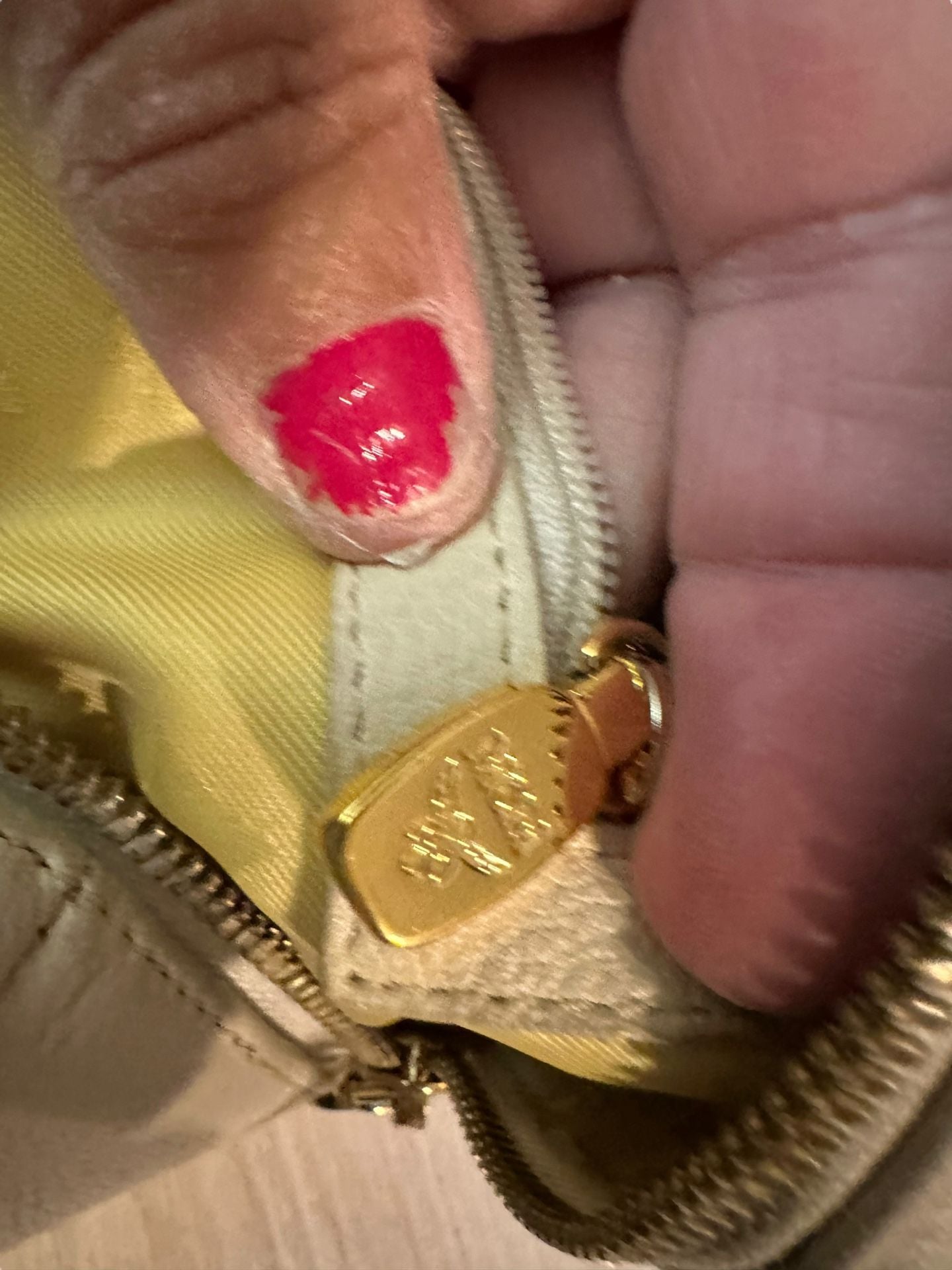 MCM Boston Bag White Leather Satchel Purse 15