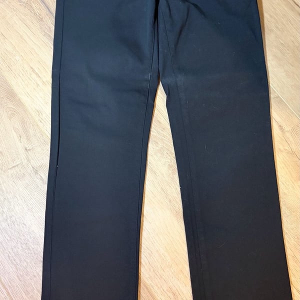 RSQ Slim Straight Pants Size 30X32 Black Chinos