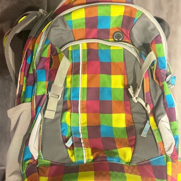 Satch School Backpack Beach Leach 2.0 Multicolor Plaid