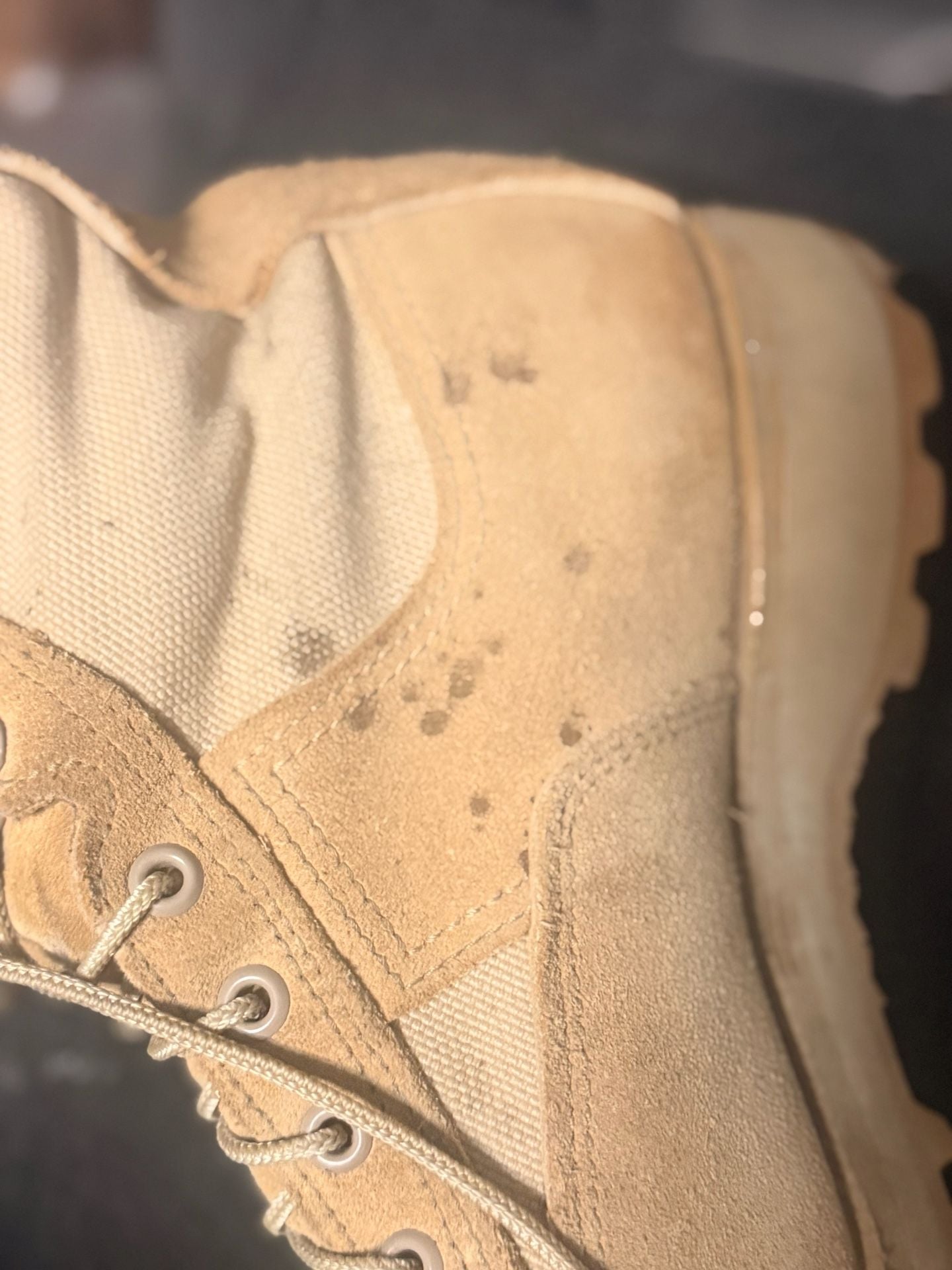Belleville Gore-Tex Desert Tan Combat Boots Size 5W 8