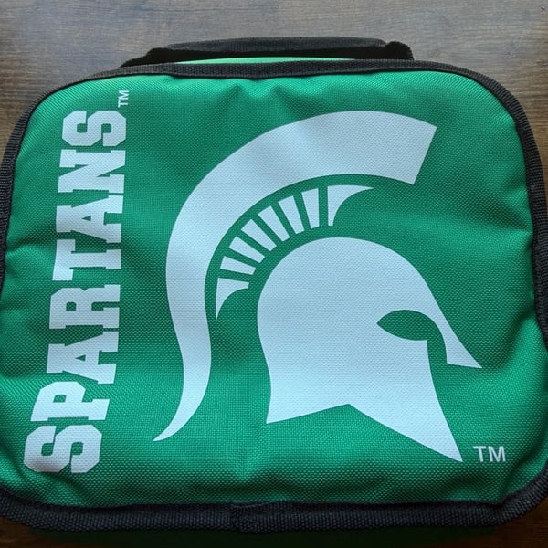 Michigan State Spartans Insulated Lunch Box Green