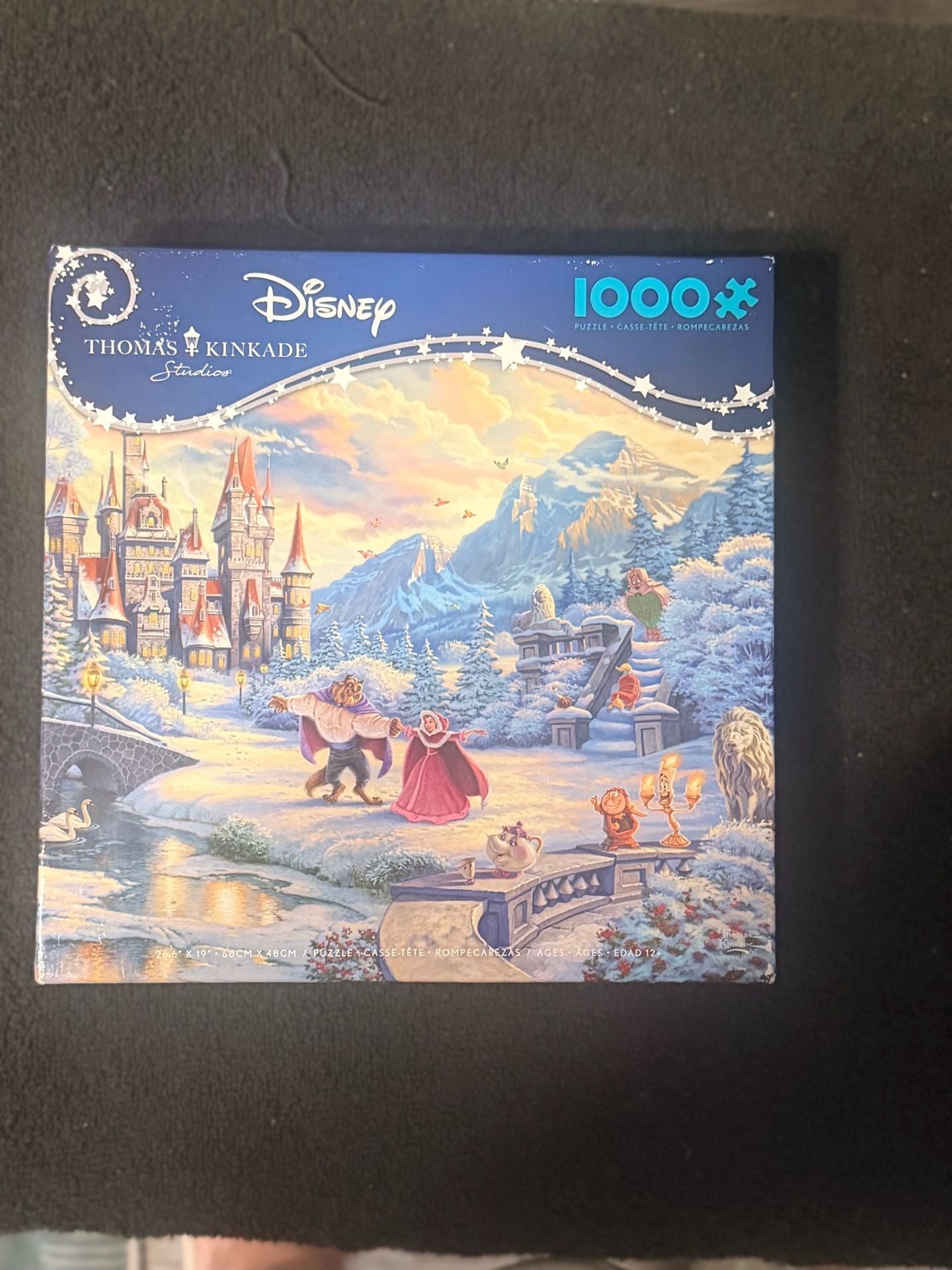 Ceaco Thomas Kinkade Disney Beauty and the Beast 1000 Piece Jigsaw Puzzle 1