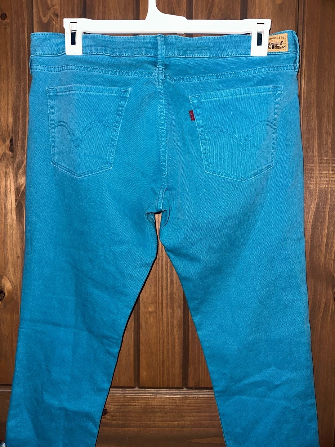 Levi's 545 Skinny Leg Jeans Blue Low Rise 7