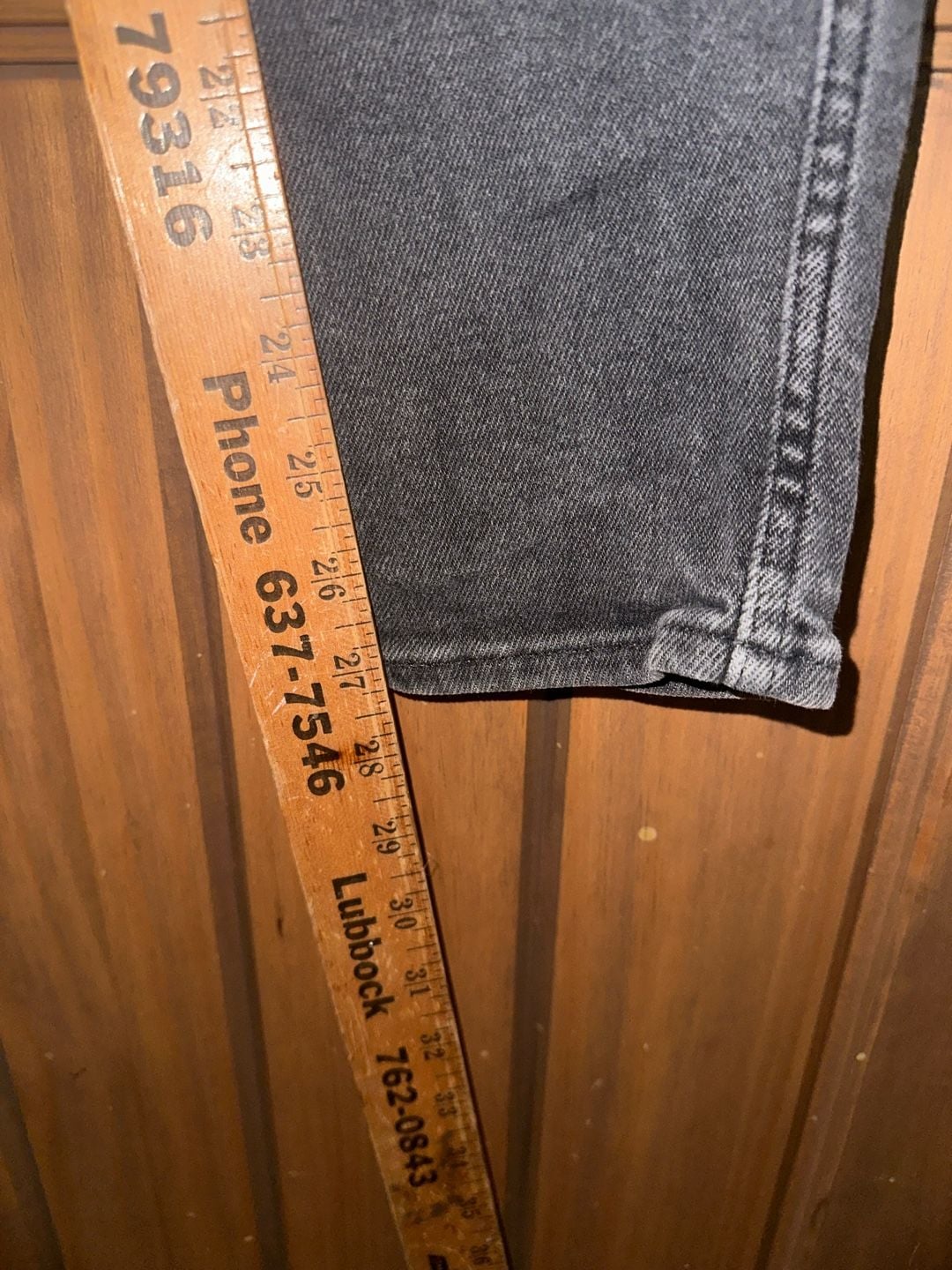 Madewell Skinny Jeans Black Acid Wash 9