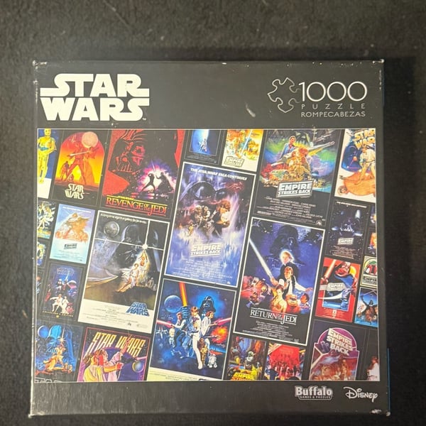 Buffalo Games Star Wars Original Trilogy Posters 1000 Piece Jigsaw Puzzle