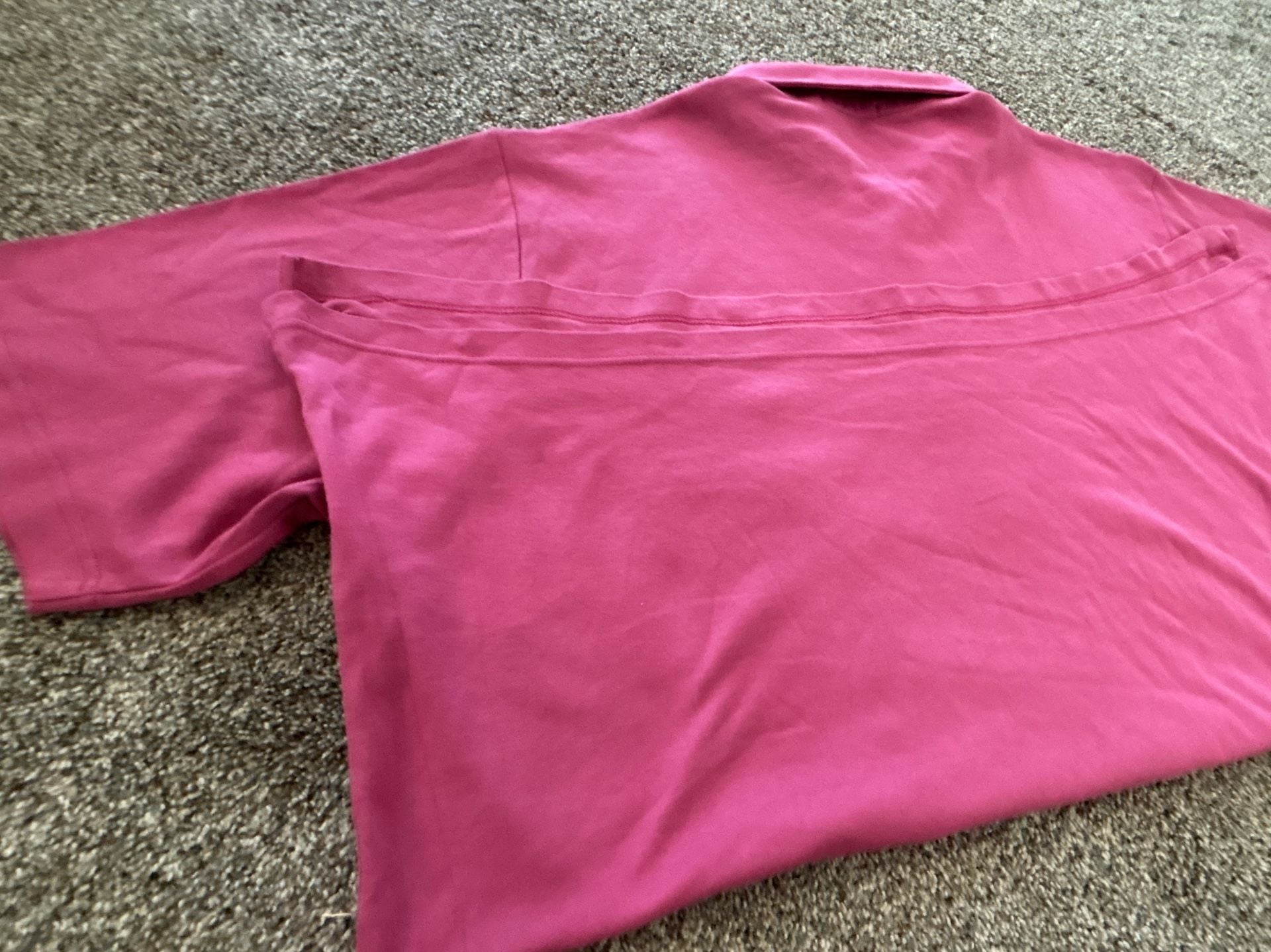 Peter Millar Polo Shirt Size 2XL Pink Pocket Short Sleeve 9