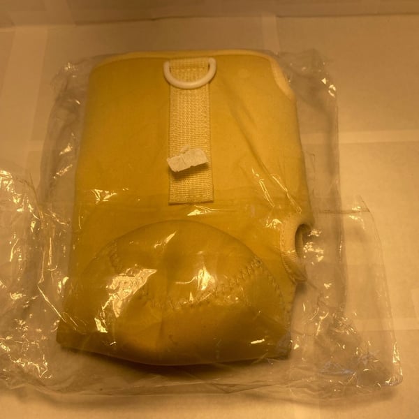 LABNNA Water Bottle Carrier Bag 40 Oz Yellow Neoprene Sleeve