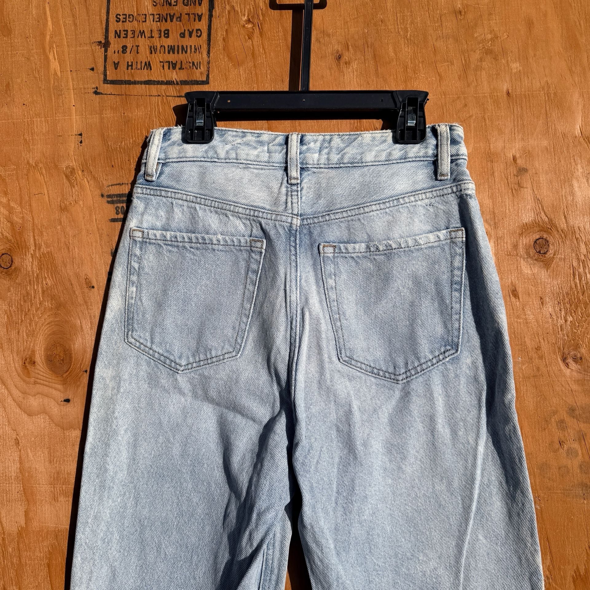 PacSun 90's Boyfriend Jeans Size 26 Light Wash Denim 8