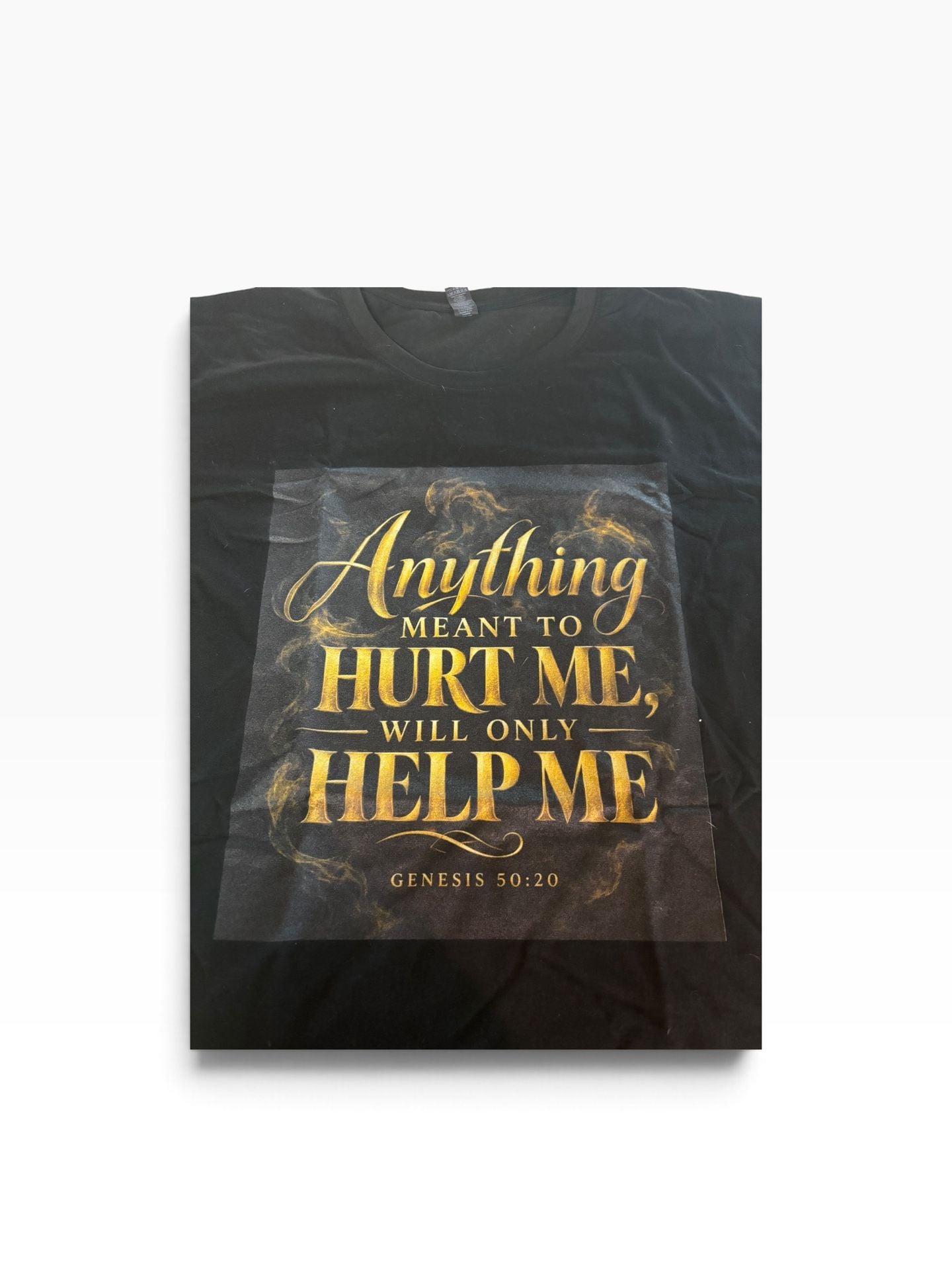 Christ Approved T-Shirt Size XL Black Genesis 50:20 Graphic Tee 3