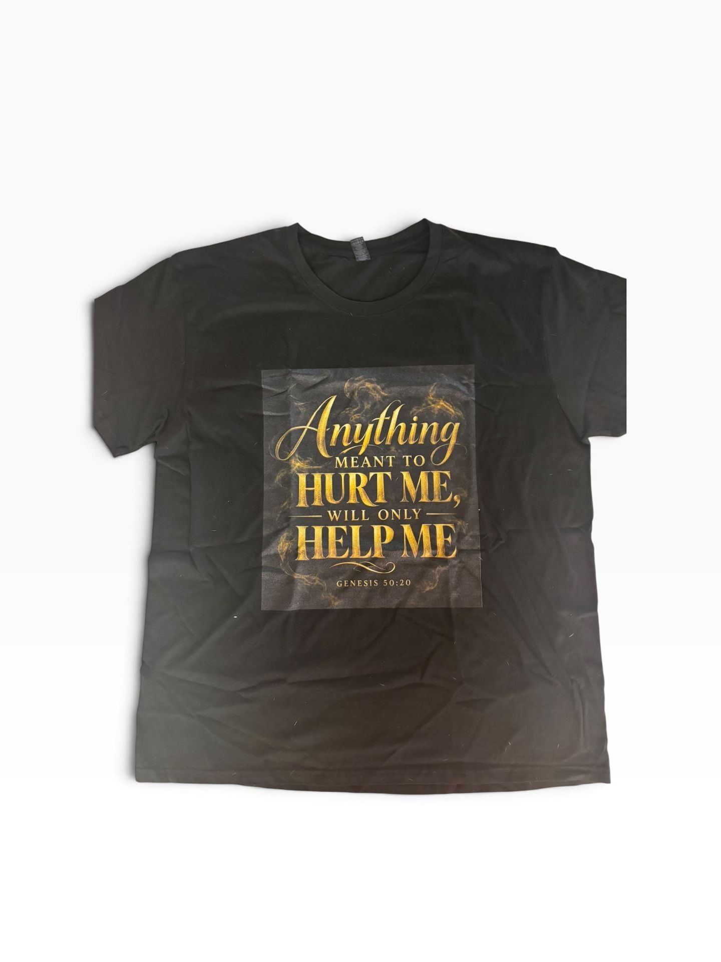 Christ Approved T-Shirt Size XL Black Genesis 50:20 Graphic Tee 6