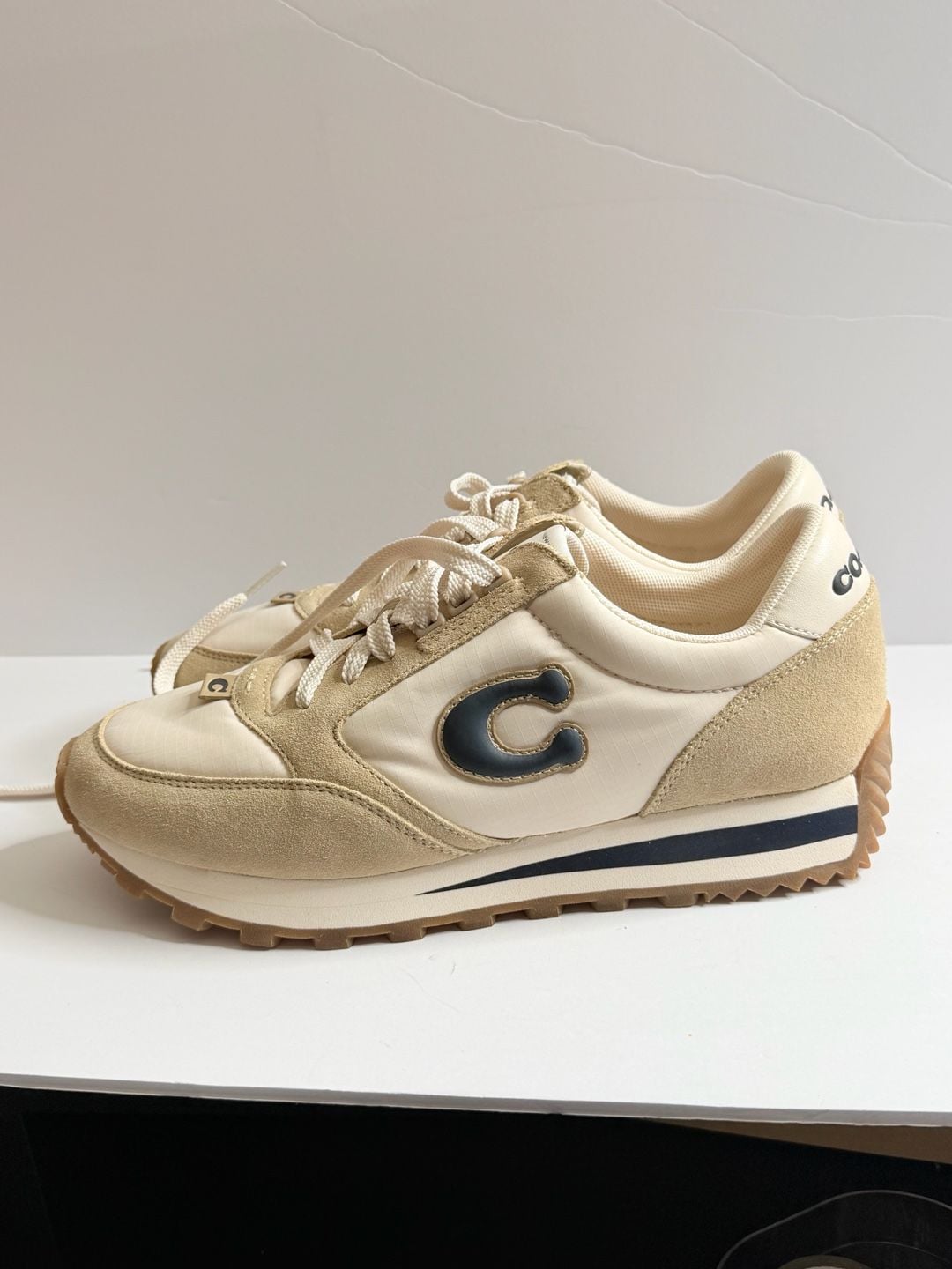 COACH Women's Runner "C" Lace Up Jogger Sneakers - , 2