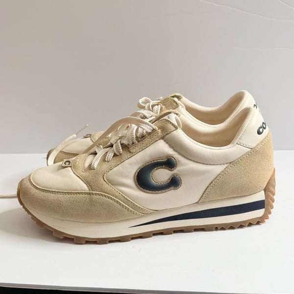 COACH Women's Runner "C" Lace Up Jogger Sneakers - ,