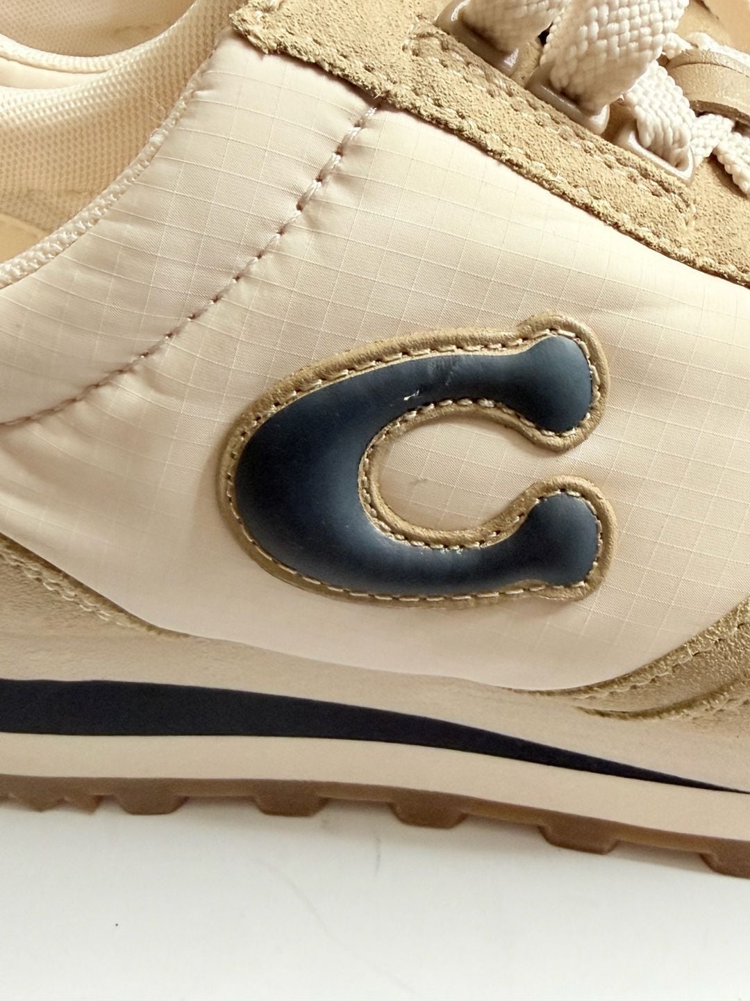 COACH Women's Runner "C" Lace Up Jogger Sneakers - , 8