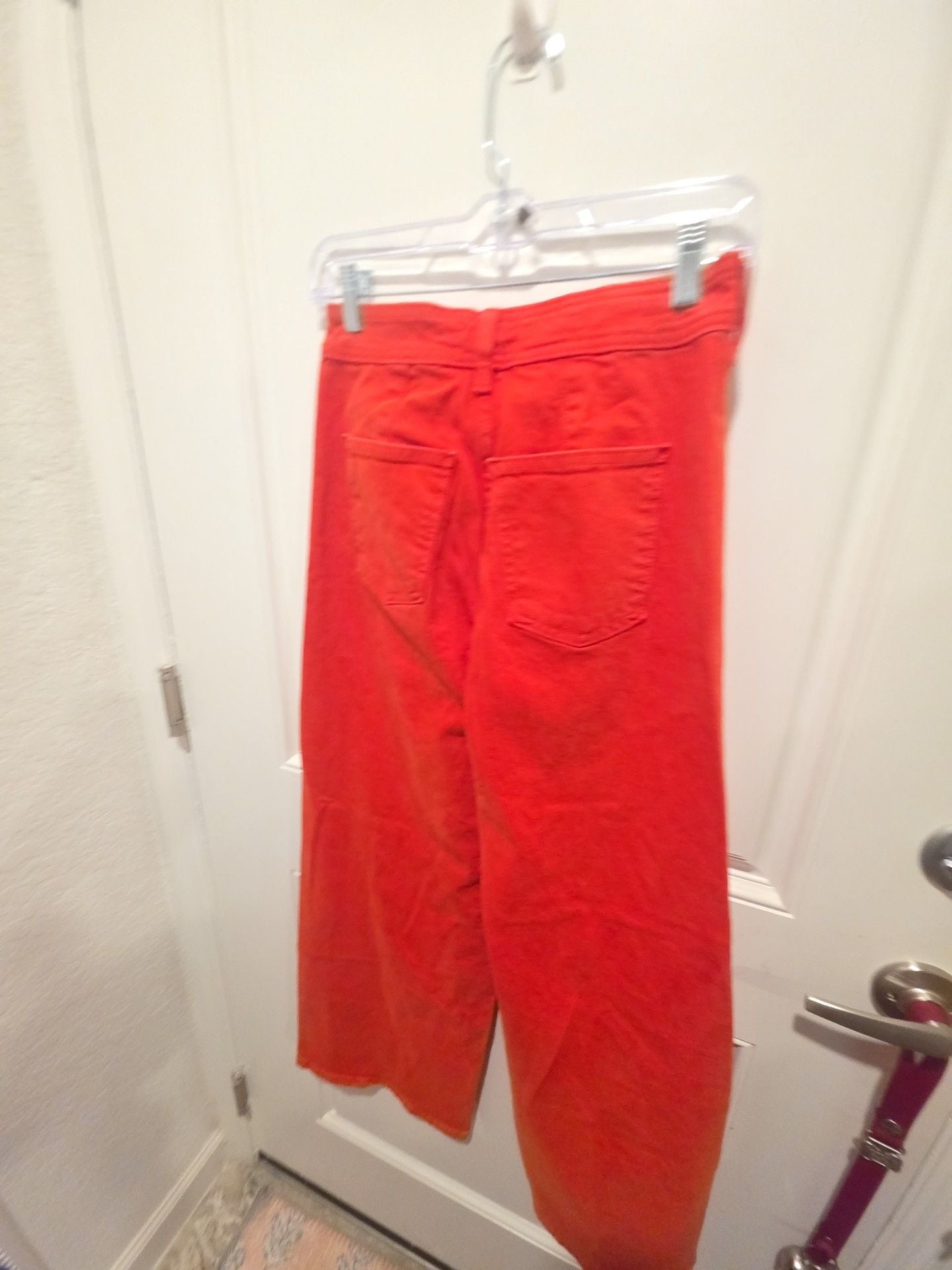 Universal Thread Sailor Wide Leg Pants Size 4 Reg Red High Rise 4