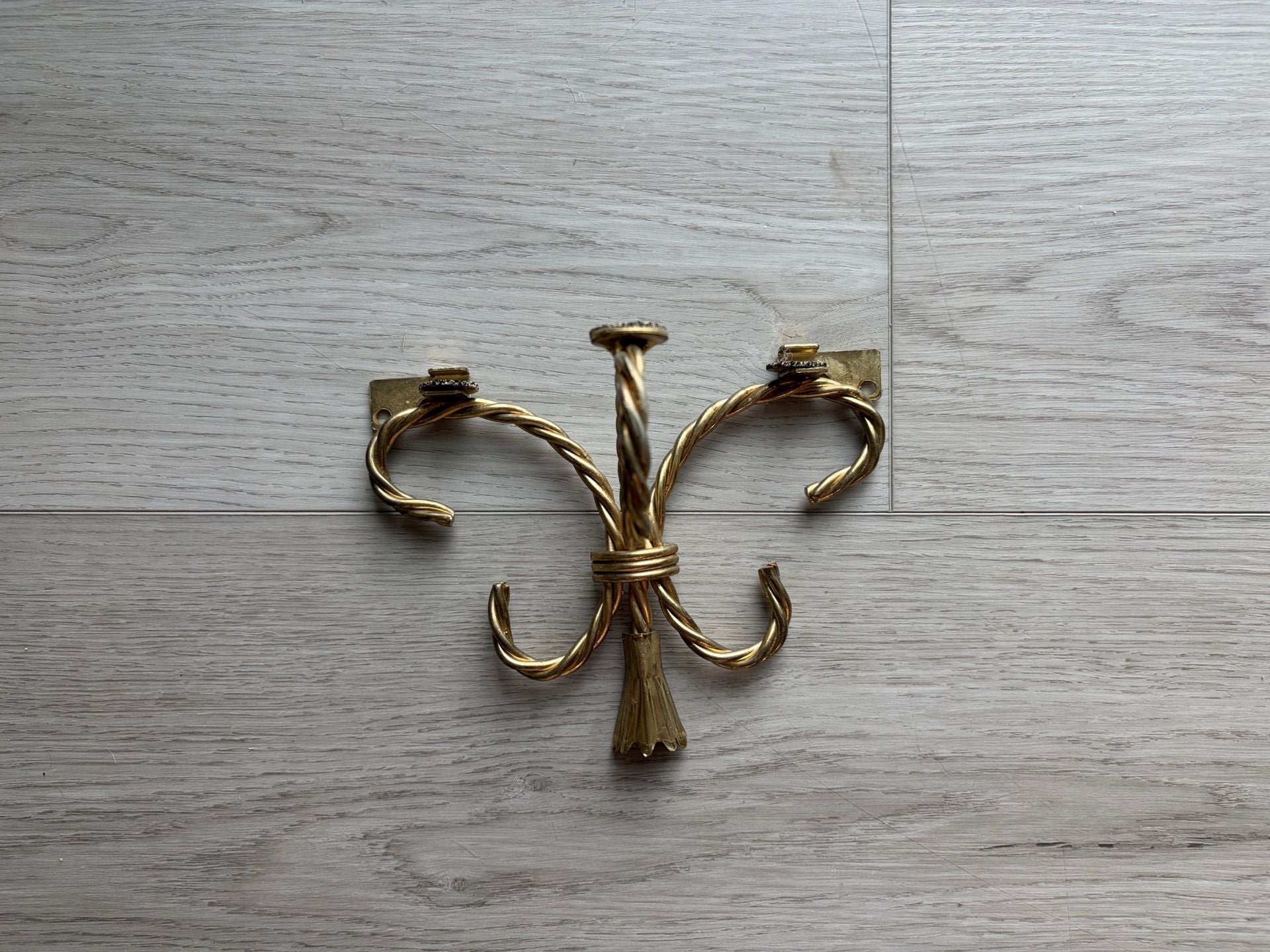 Vintage Twisted Rope Shelf Brackets 3