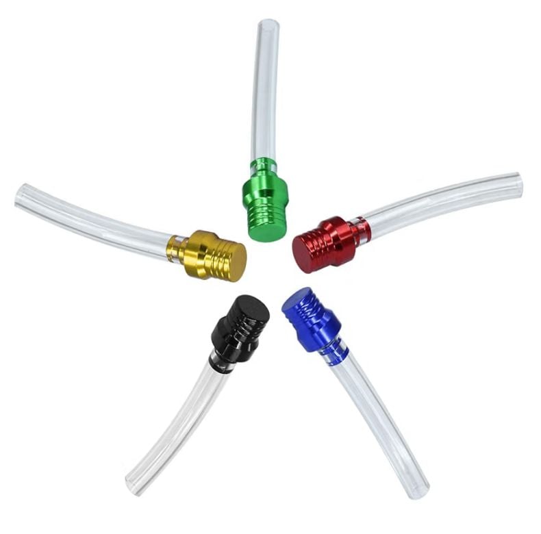 Unbranded Motorcycle Gas Cap Vent Hose 5 Pack Multicolored 1