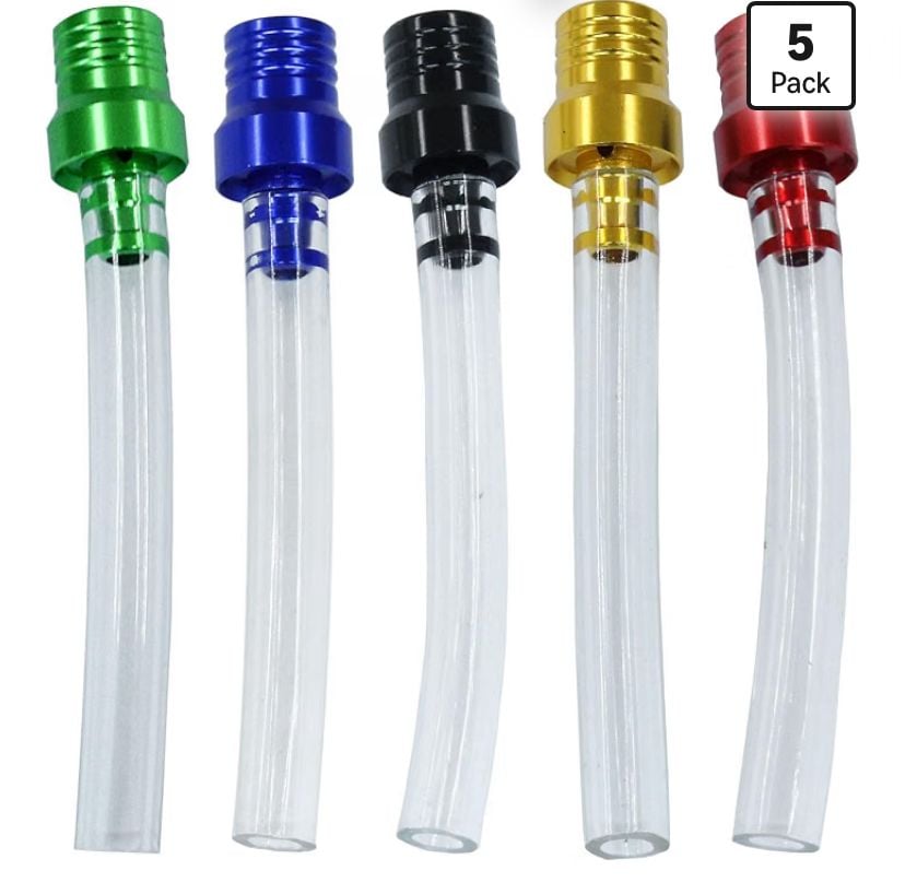 Unbranded Motorcycle Gas Cap Vent Hose 5 Pack Multicolored 4