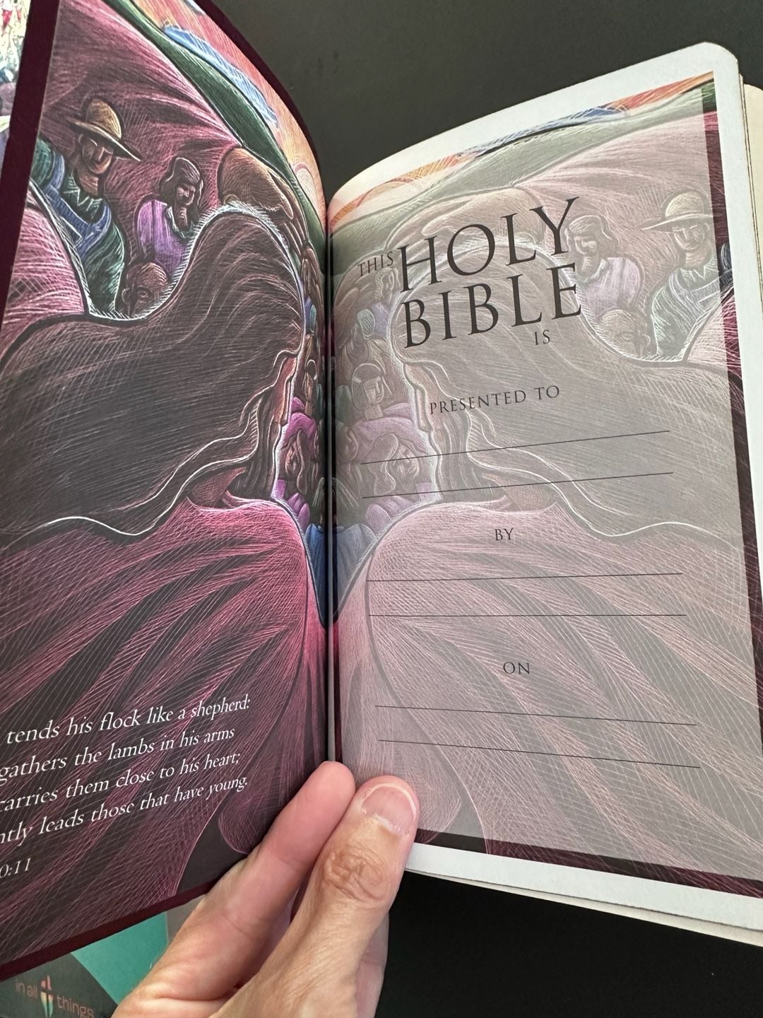 Zondervan Holy Bible NIV Red Letter Edition Burgundy Faux Leather 2