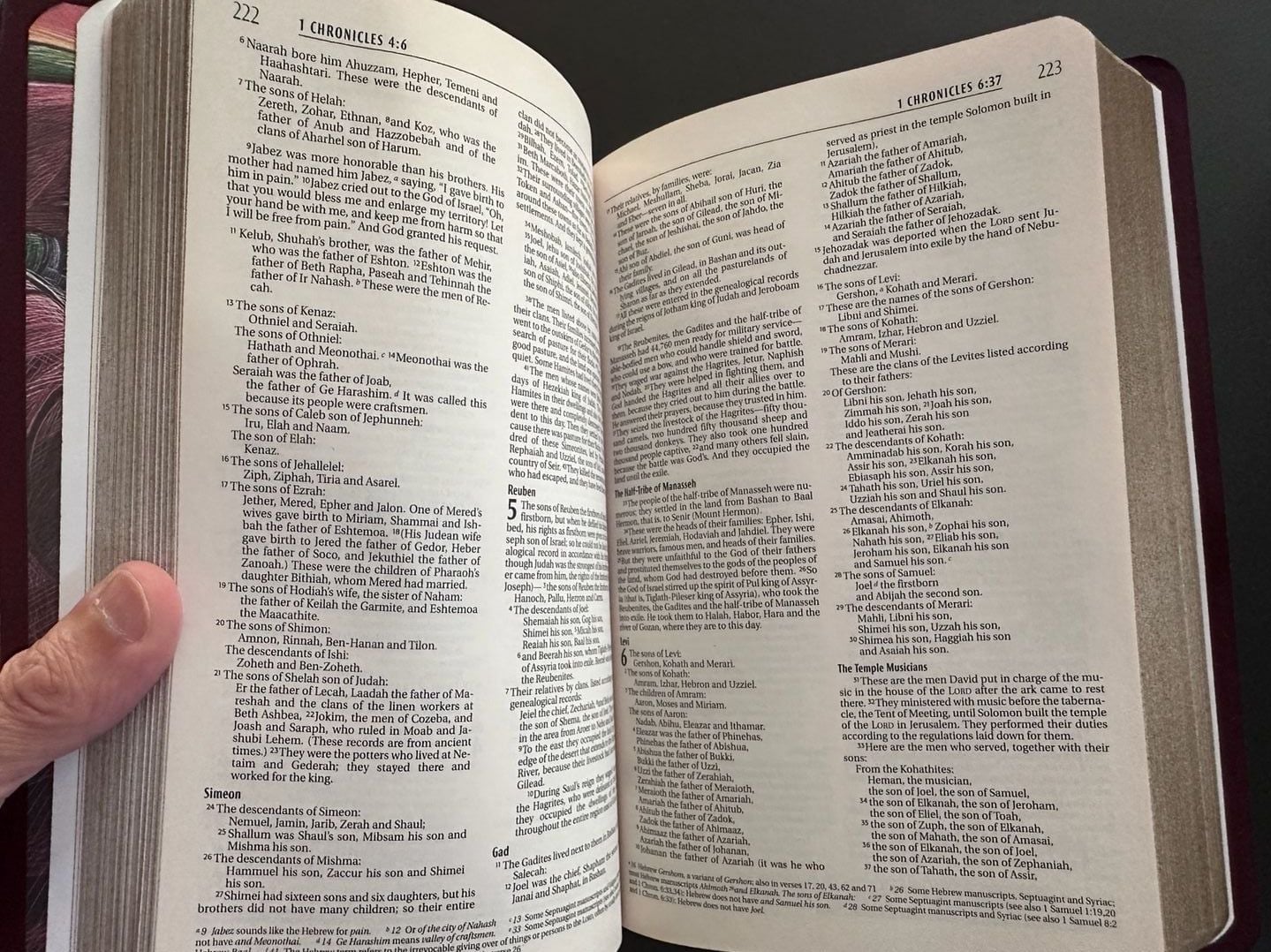 Zondervan Holy Bible NIV Red Letter Edition Burgundy Faux Leather 3