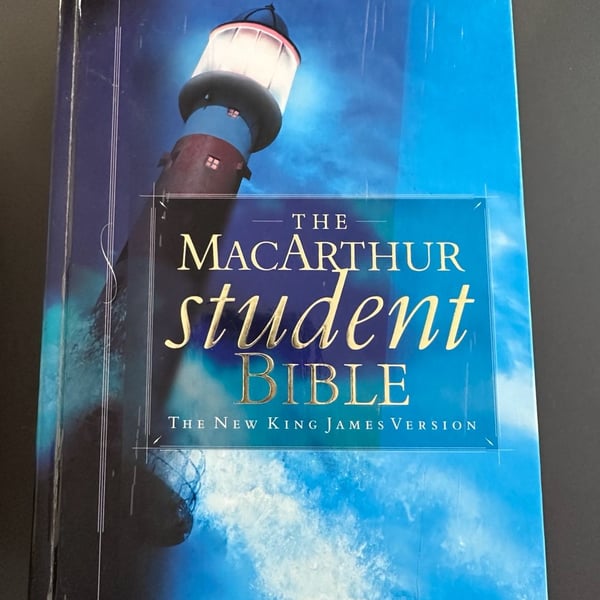 Thomas Nelson The MacArthur Student Bible NKJV Hardcover