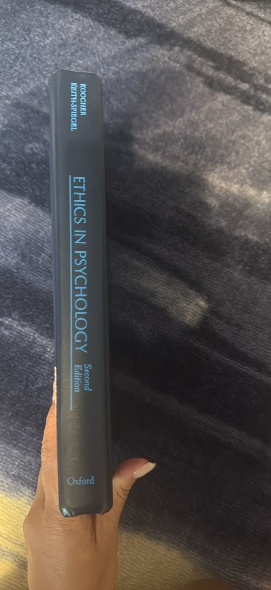 Oxford Ethics in Psychology Second Edition Hardcover Book 1