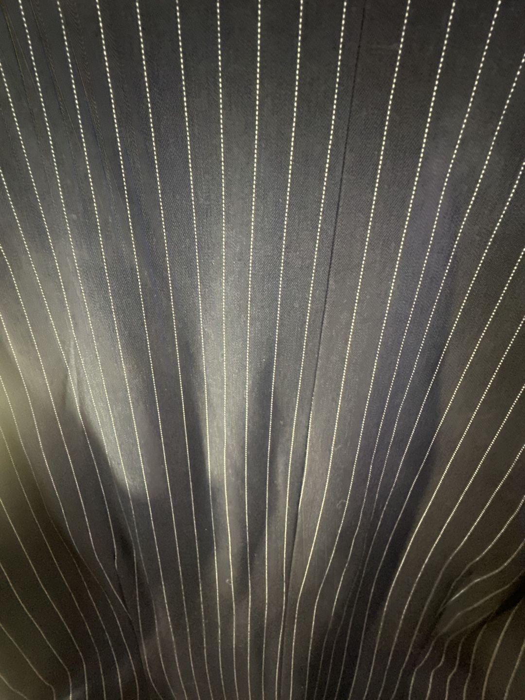 Steve Madden Pinstripe Vest Dress Size XL Navy Blue Button Front NWT 6