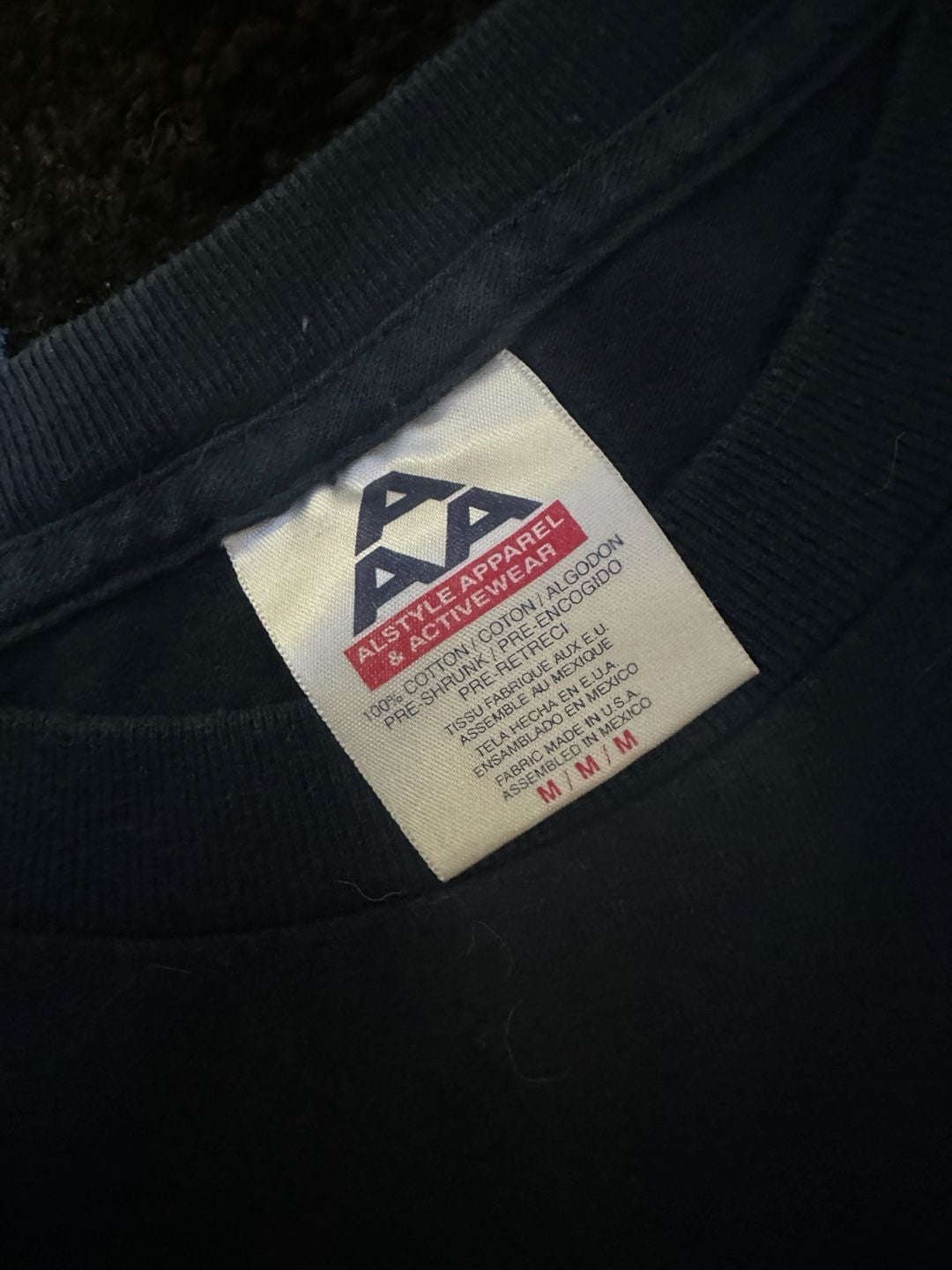 Alstyle Apparel Maui Hawaii T-Shirt Size M Navy Blue Y2K Vintage 4