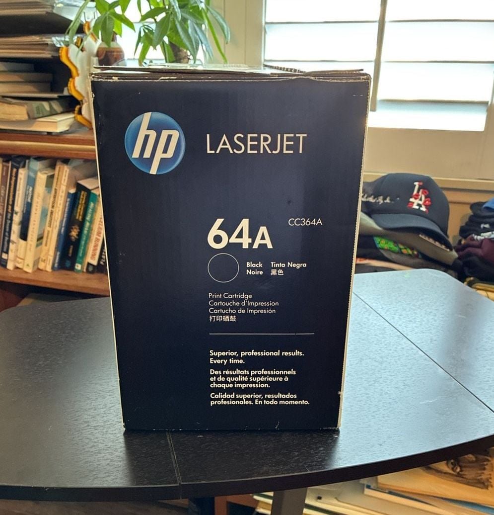 HP LaserJet 64A Black Print Cartridge CC364A 4