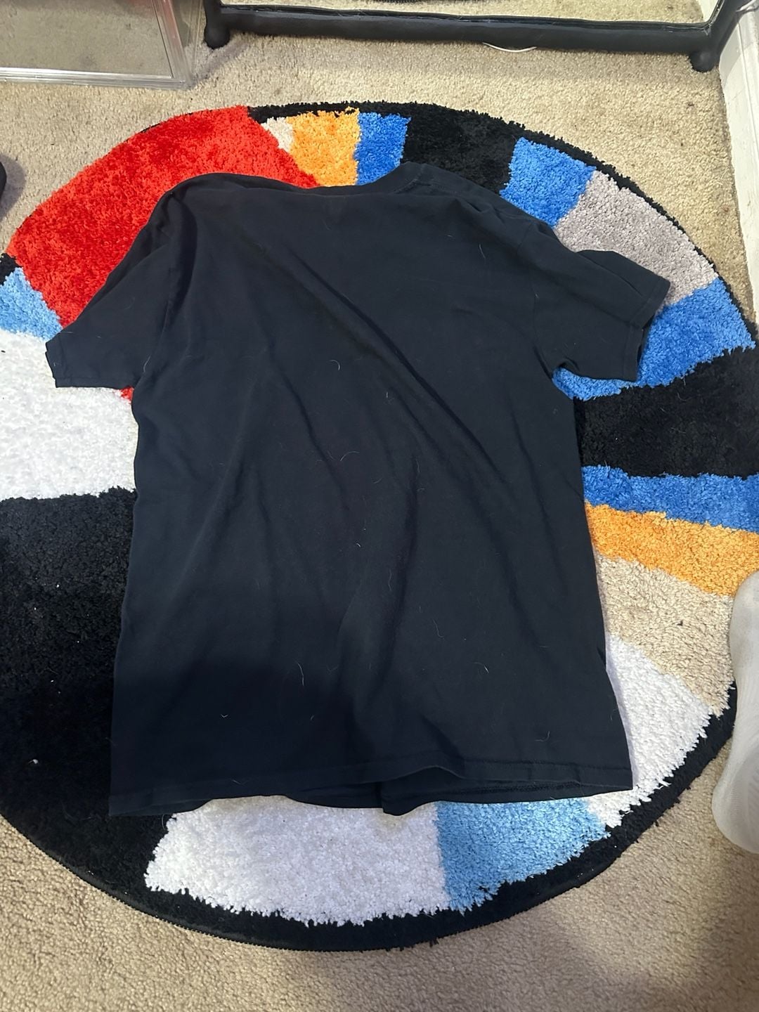 Billie Eilish Tarantula Mouth Graphic T-Shirt Size M Black Tour Merch 4