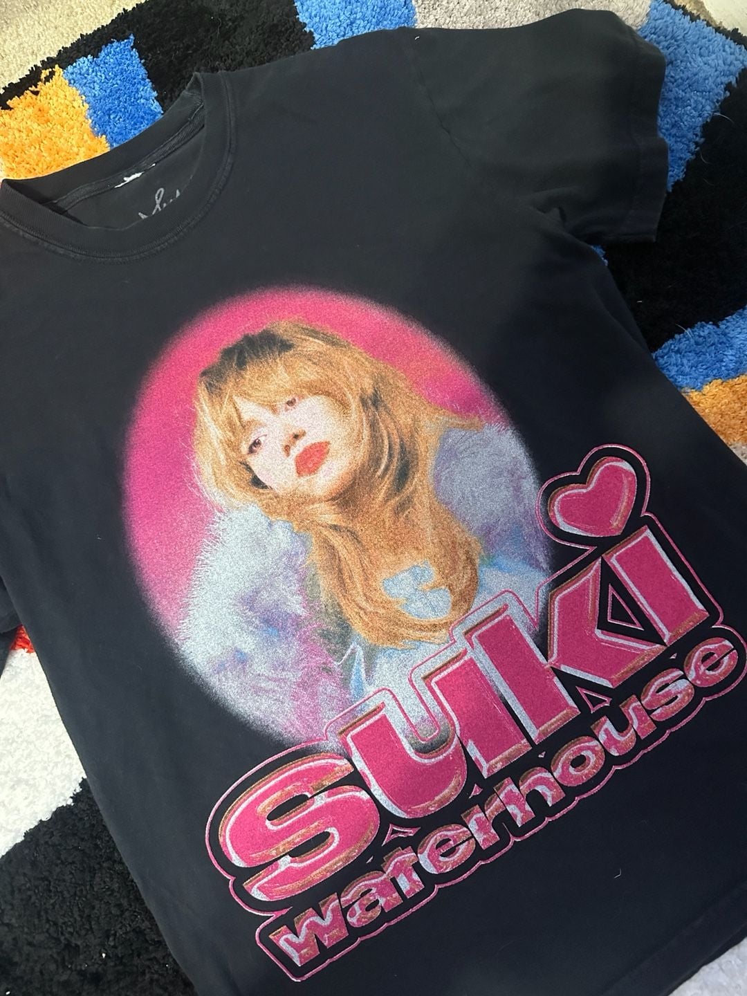 Suki Waterhouse The Sparklemuffin Tour T-Shirt Size M Black Concert Merch 3