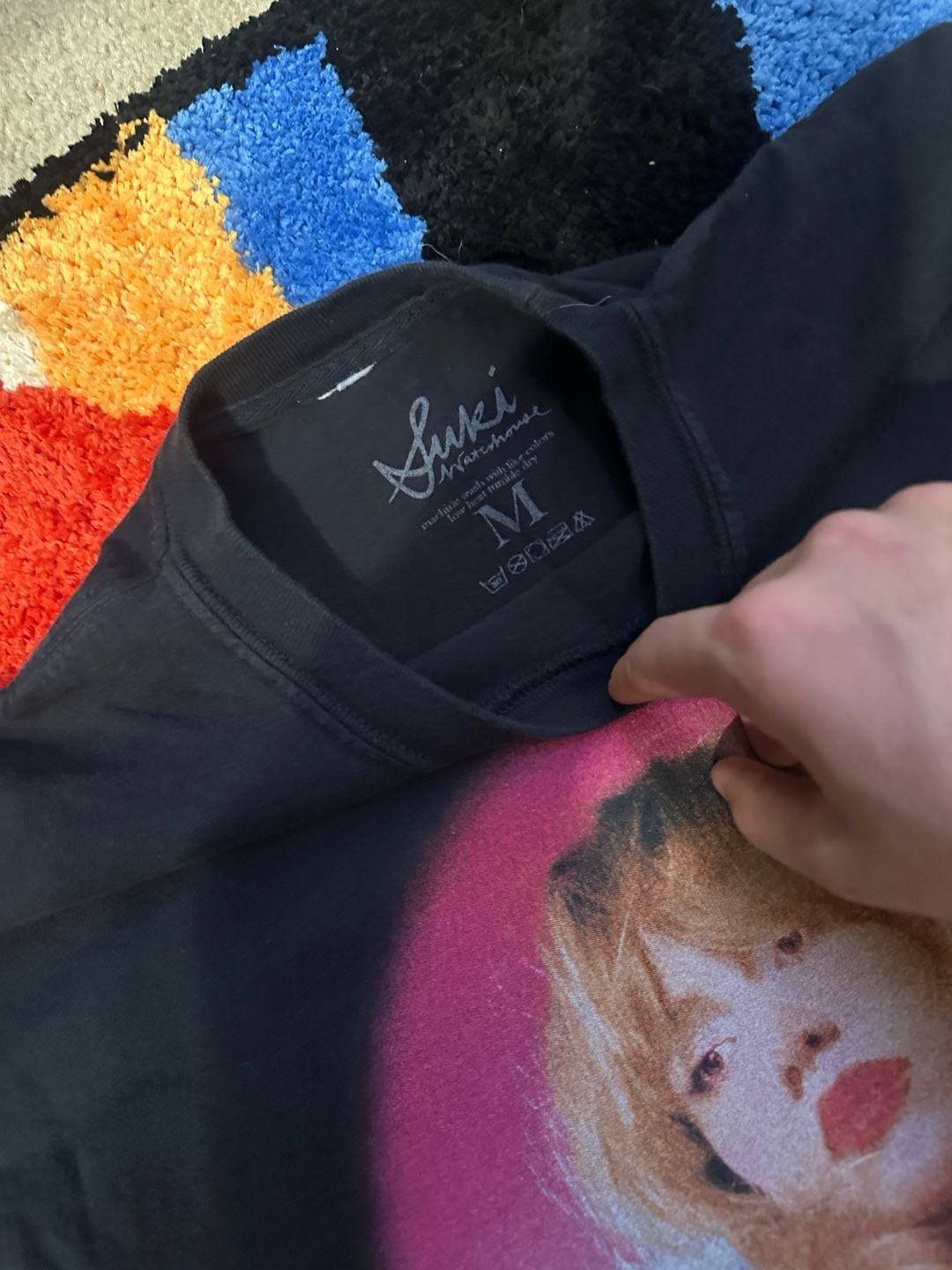 Suki Waterhouse The Sparklemuffin Tour T-Shirt Size M Black Concert Merch 4