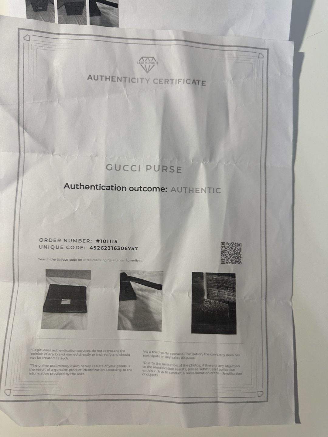 Authentic Gucci Leather Clutch Black 4