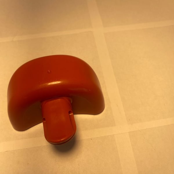 1x pc Lot Red CLIP-ON Dipping Sauce Condiment Dish - Bowl or Plate Attachment
