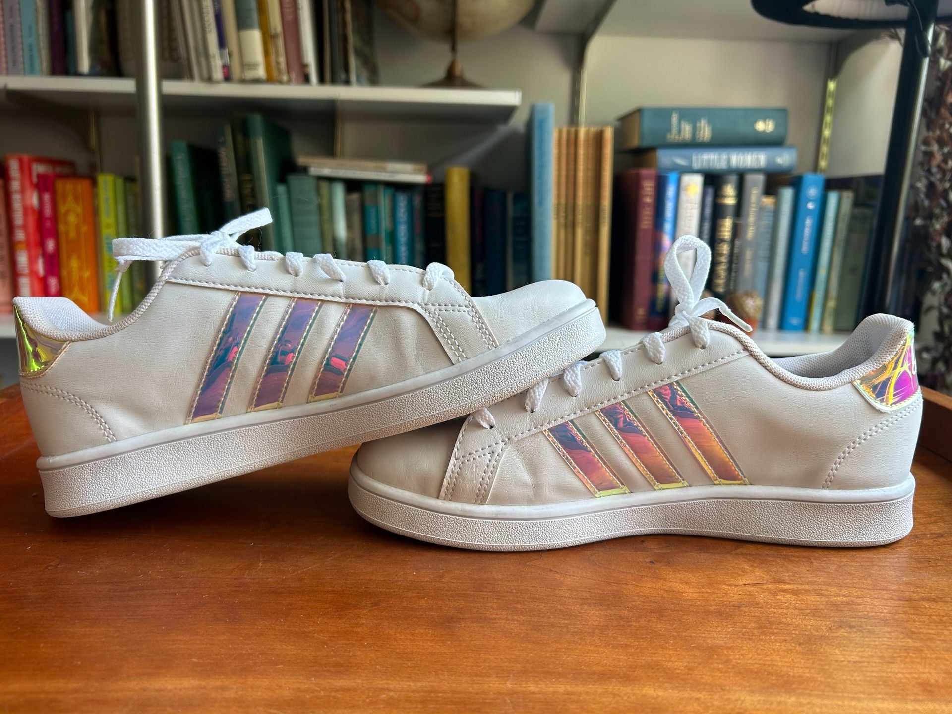 Adidas Grand Court 2.0 Sneakers White Iridescent 7