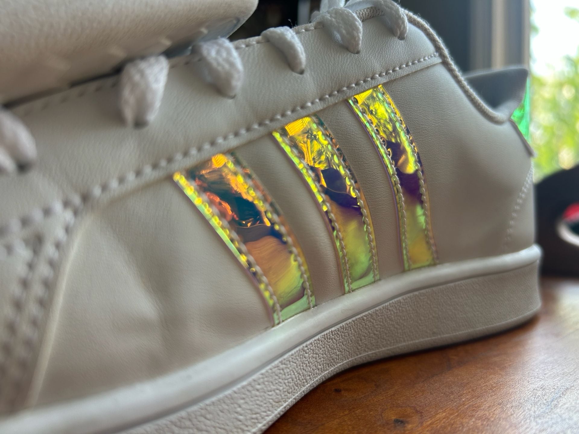 Adidas Grand Court 2.0 Sneakers White Iridescent 8