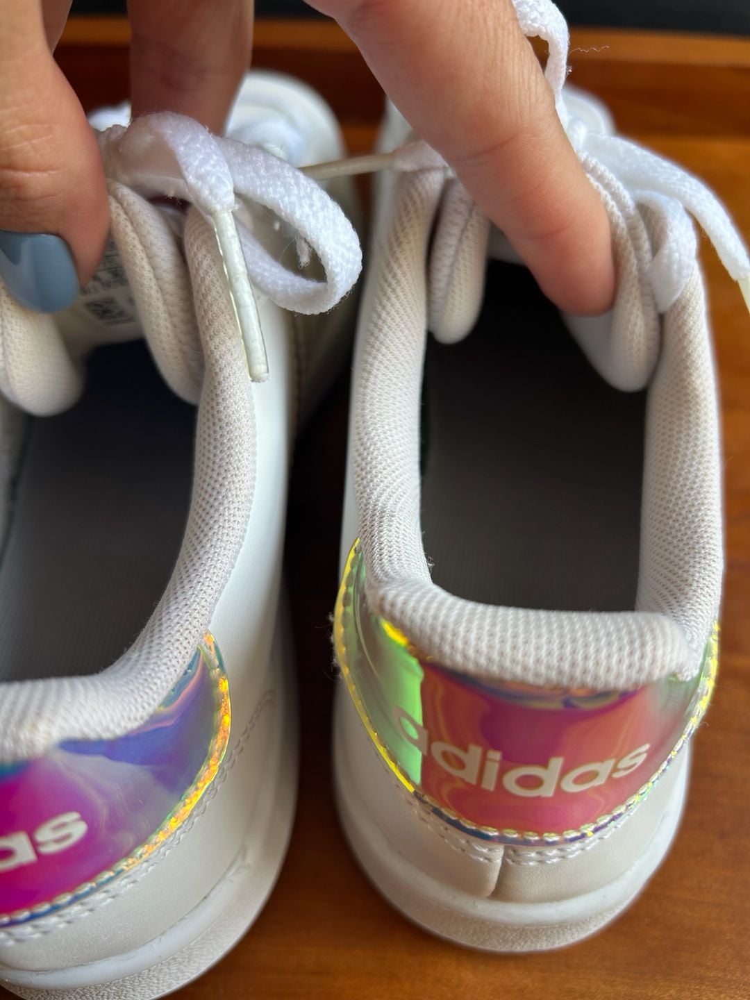 Adidas Grand Court 2.0 Sneakers White Iridescent 10