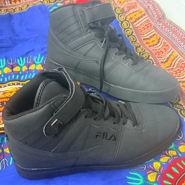 Fila Vulc 13 Mid Sneakers Black Triple Black