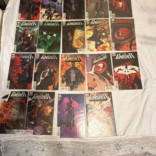 Marvel Comics The Punisher Comic Book Lot Issues 19 comics