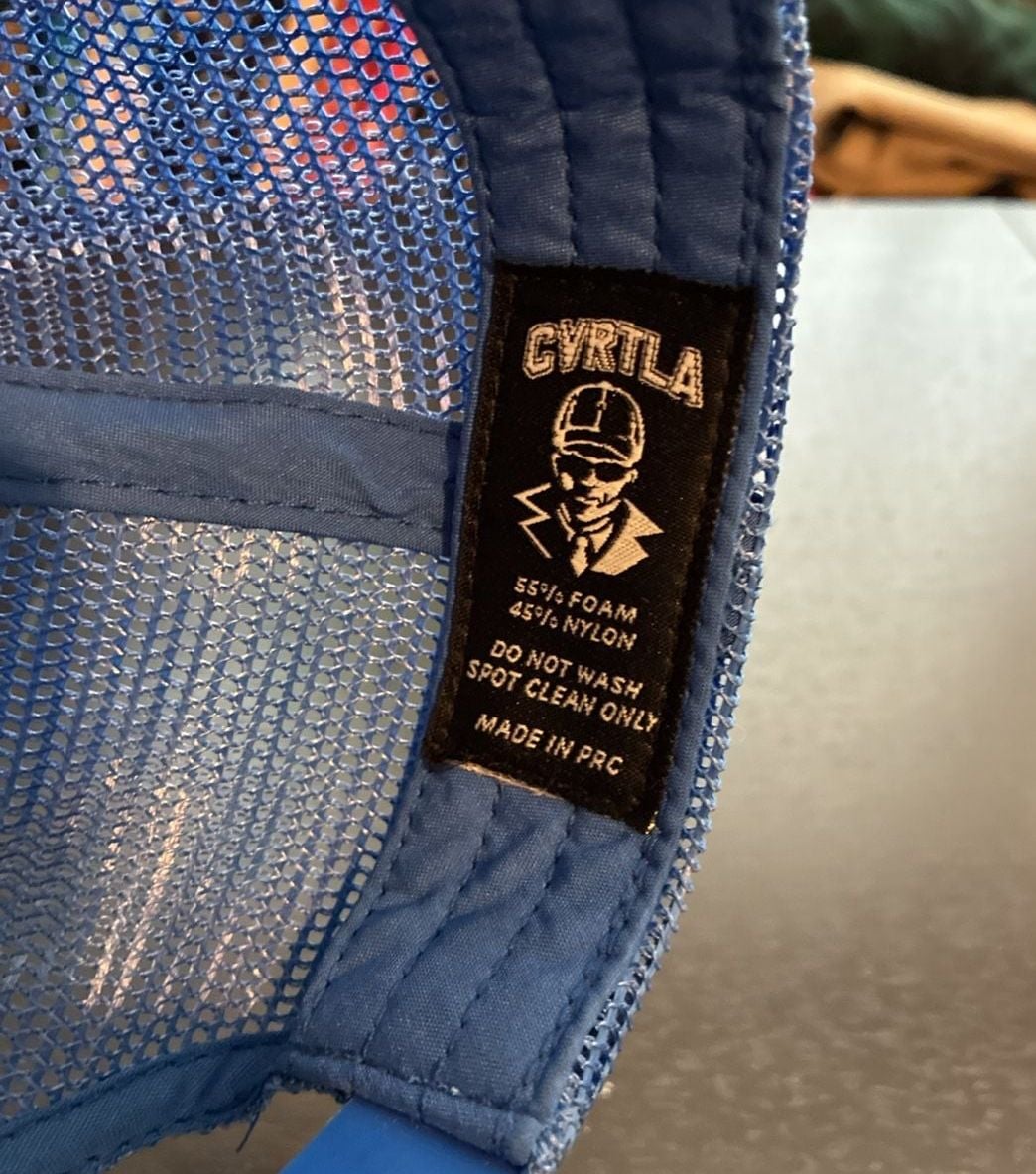 CVRTLA Los Angeles LA Hearts Trucker Hat Blue Snapback 7
