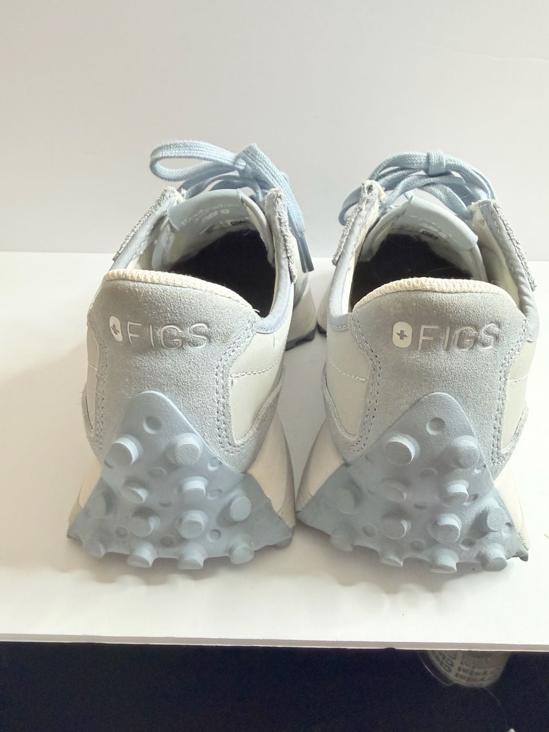 New Balance x Figs 327 Light Blue Grey Sneakers 4
