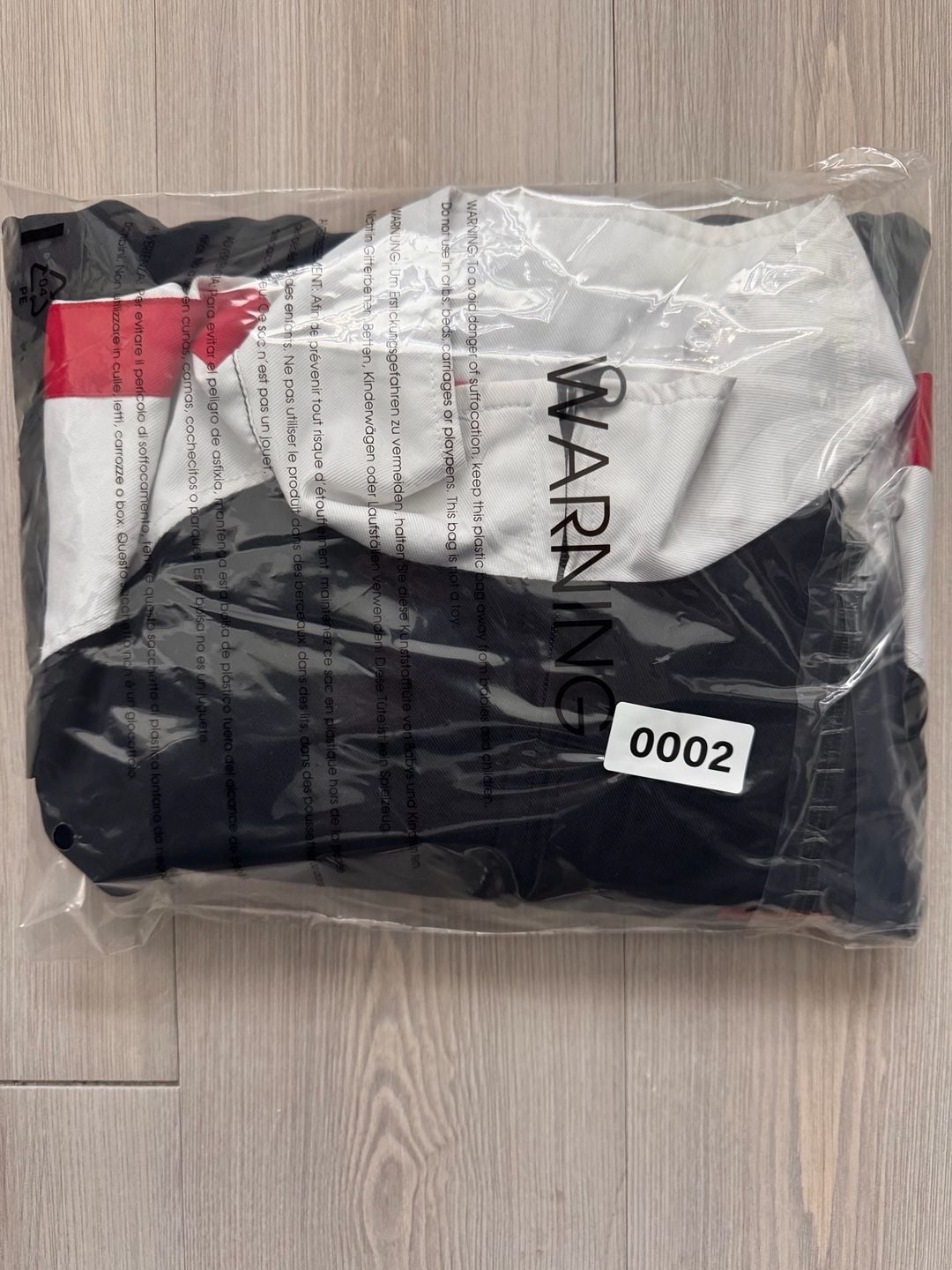 Vintage Y2K Retro Reebok Track Jacket Size M Black White Red Full Zip 90’s 12