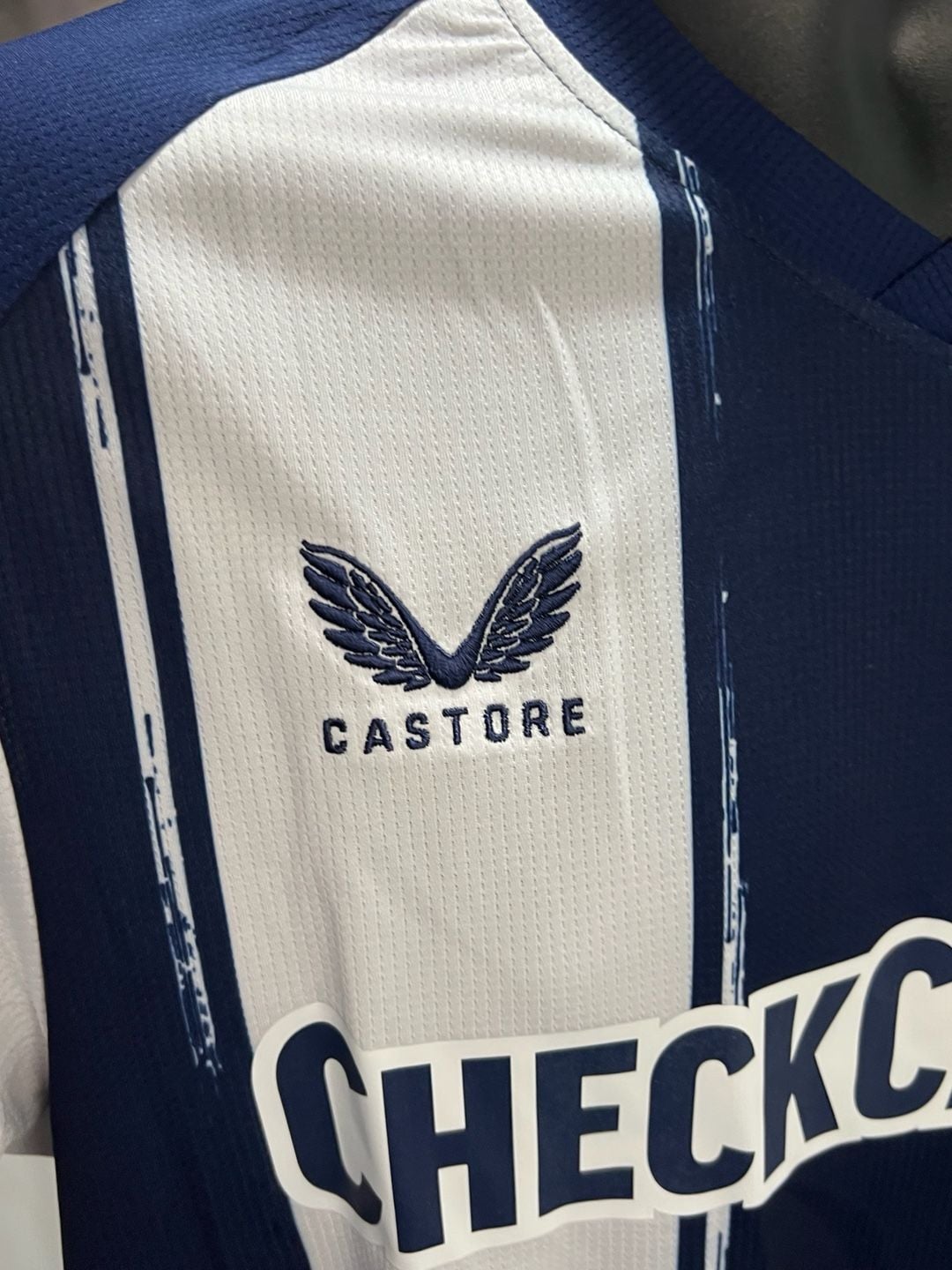 Castore Hertha BSC Home Jersey Blue White Soccer Football Shirt 6