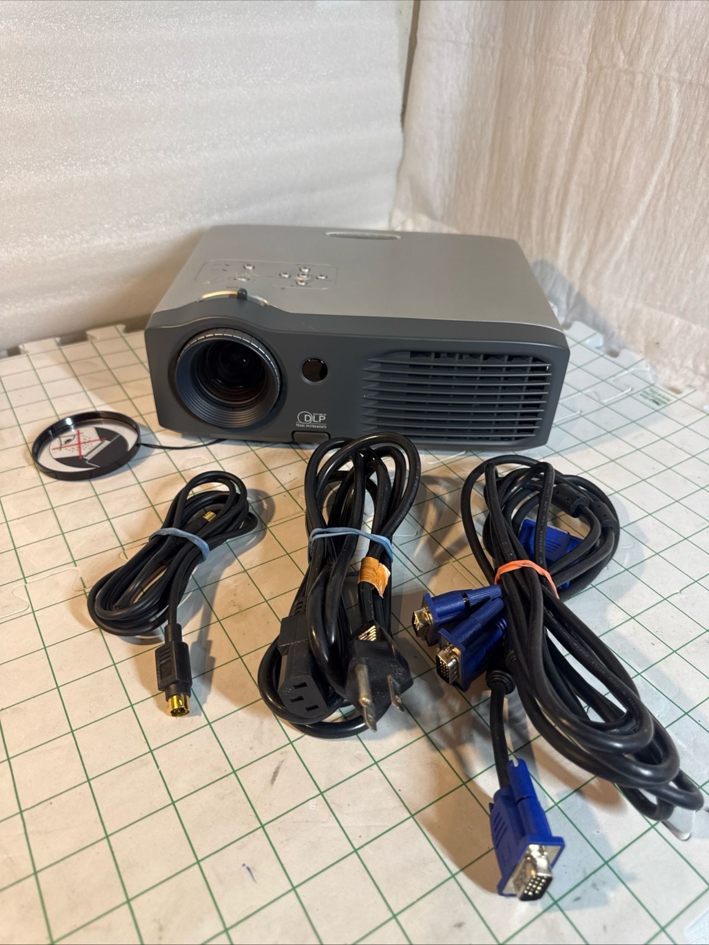 Optoma EP770 DLP Projector Projection Display Texas Instruments Multimedia Movie 7